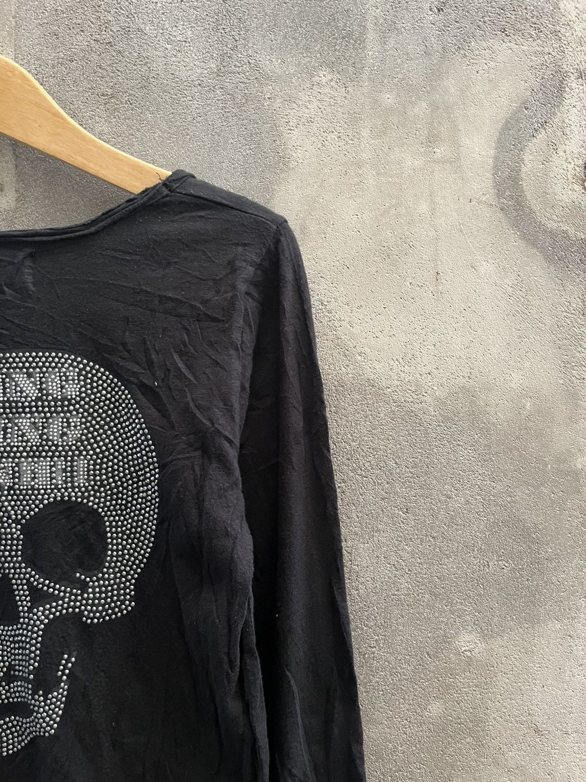Mastermind Japan × Visvim Rare - Japanese Long Sleeve Embroidered Skull Tee💀 Size US M / EU 48-50 / 2 - 6 Thumbnail