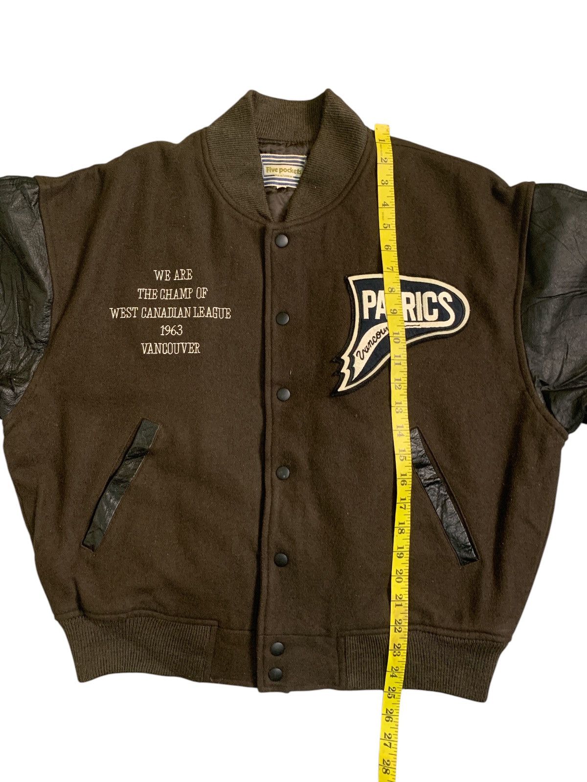 Vintage Rare Design Vintage Patrics Vancouvere Varsity Jackets Size US M / EU 48-50 / 2 - 10 Thumbnail