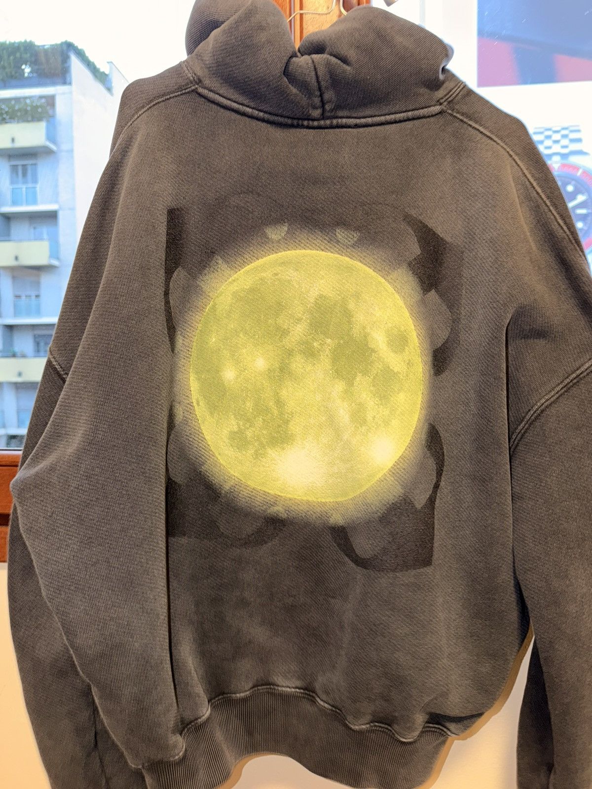 Off-White Off-White Super Moon Hoodie with Vintage Effect Size US XS / EU 42 / 0 - 11 Thumbnail