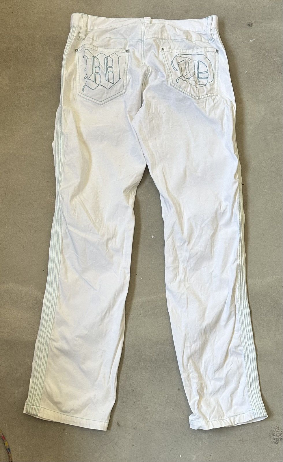 Japanese Brand VINTAGE DANCE WITH DRAGON KYOTO JAPAN CASUAL PANT Size US 32 / EU 48 - 1 Thumbnail
