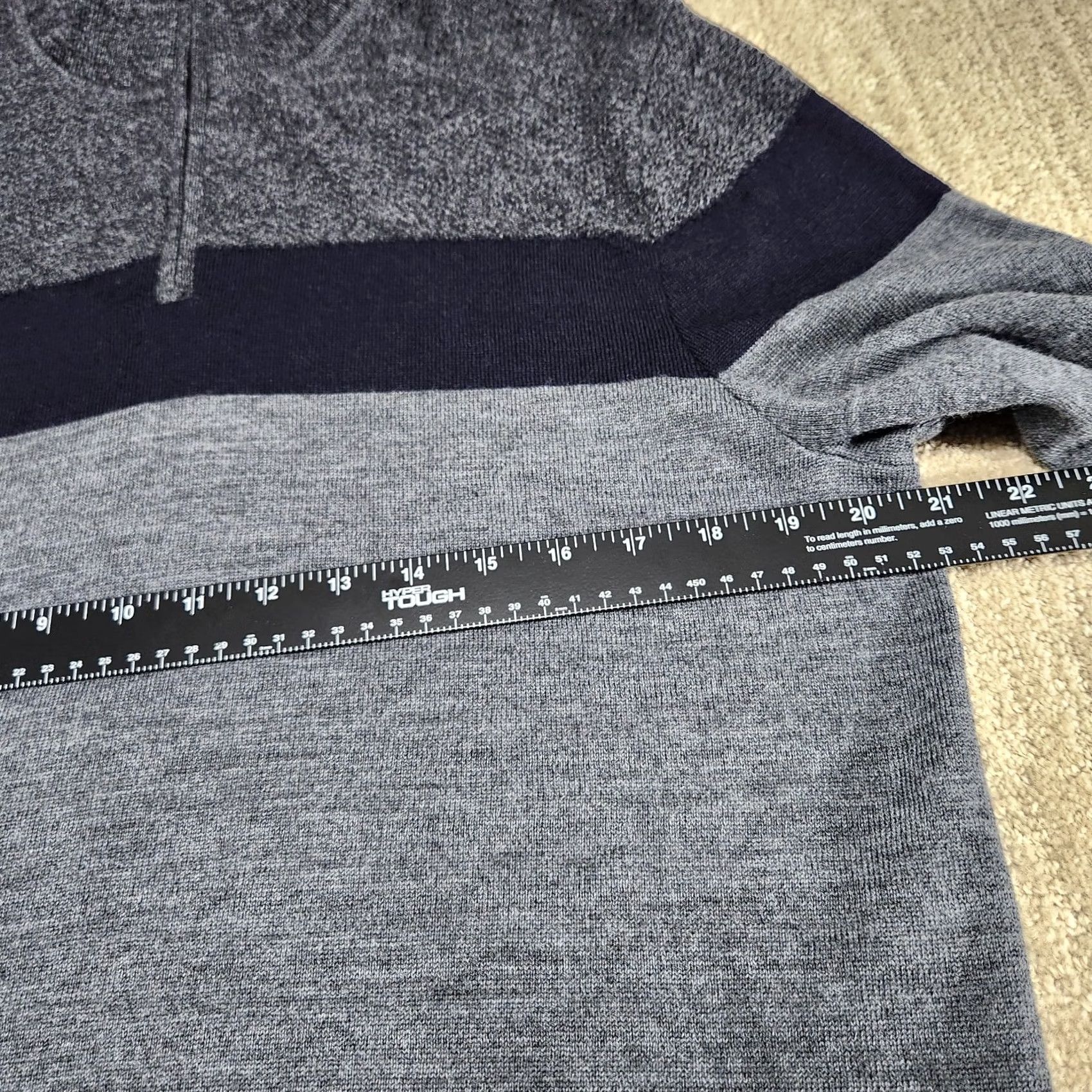 Banana Republic Banana Republic Sweatshirt Men Large 100% Merino Wool Knit Mock Neck Pullover Size US L / EU 52-54 / 3 - 3 Thumbnail