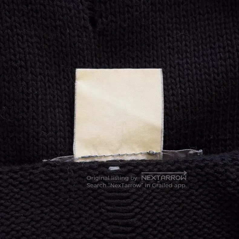 Other Yohji Yamamoto size os 80s ripped cut-out sweater Size US M / EU 48-50 / 2 - 6 Thumbnail