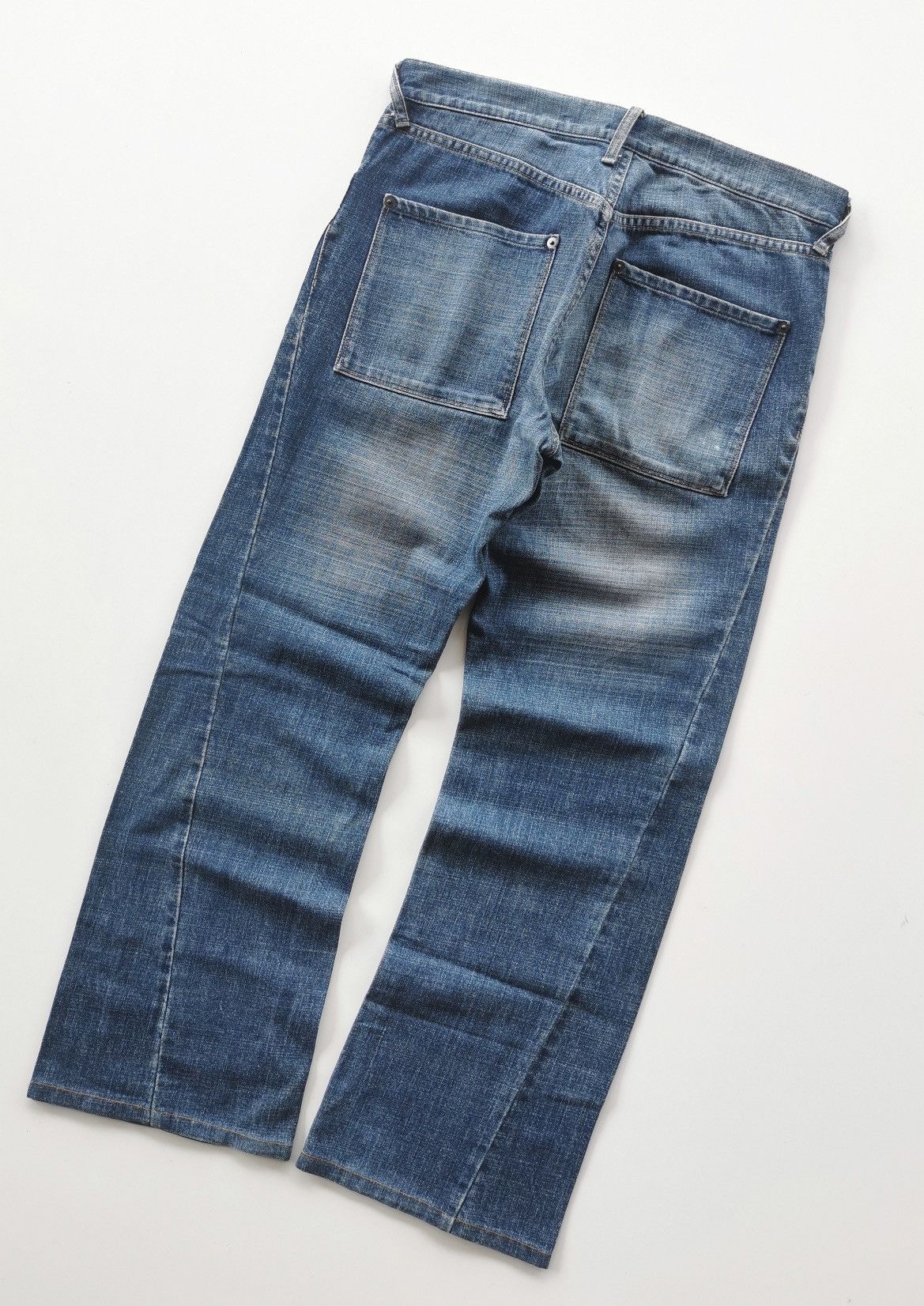 Somar Uniqlo Flare Denim Jeans Size US 32 / EU 48 - 4 Thumbnail