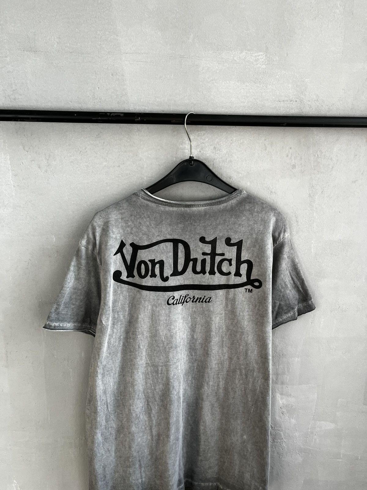 Von Dutch Von Dutch Big Logo Raglan Tshirt Size US XL / EU 56 / 4 - 8 Thumbnail