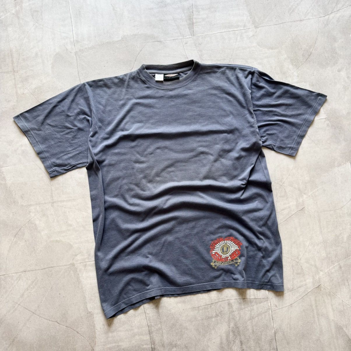 O'Neill 90s Oneill Sunfaded Big Logo Boxy T Shirt Oakley Mambo Vibe Size US XL / EU 56 / 4 - 4 Thumbnail