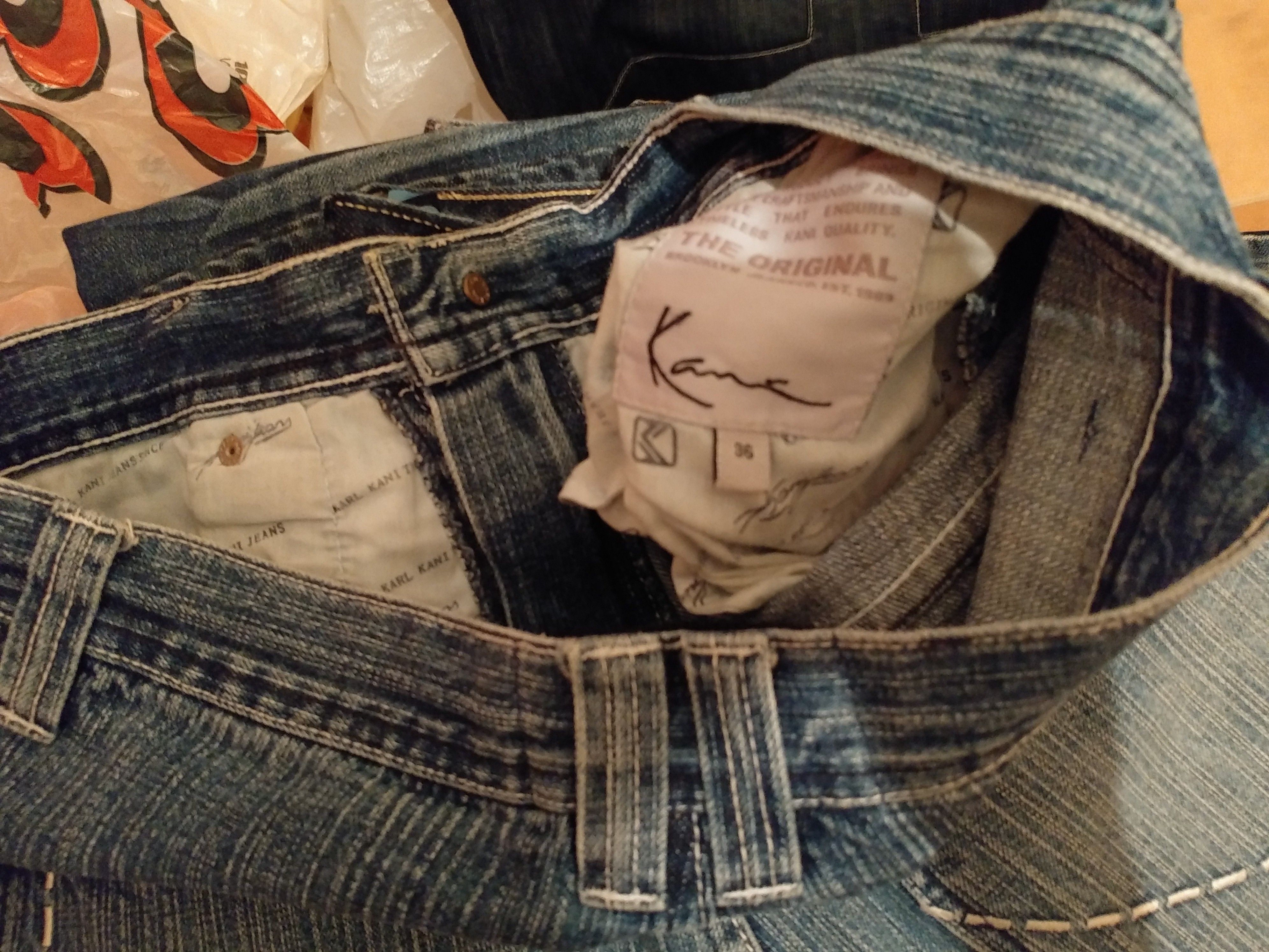 Karl Kani KARL KANI shorts, vintage hip hop baggy jeans, 90s size W 36 Size US 36 / EU 52 - 7 Thumbnail