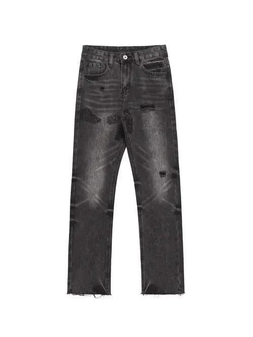 Jean damaged grunge washed faded jeans Size US 32 / EU 48 - 6 Thumbnail