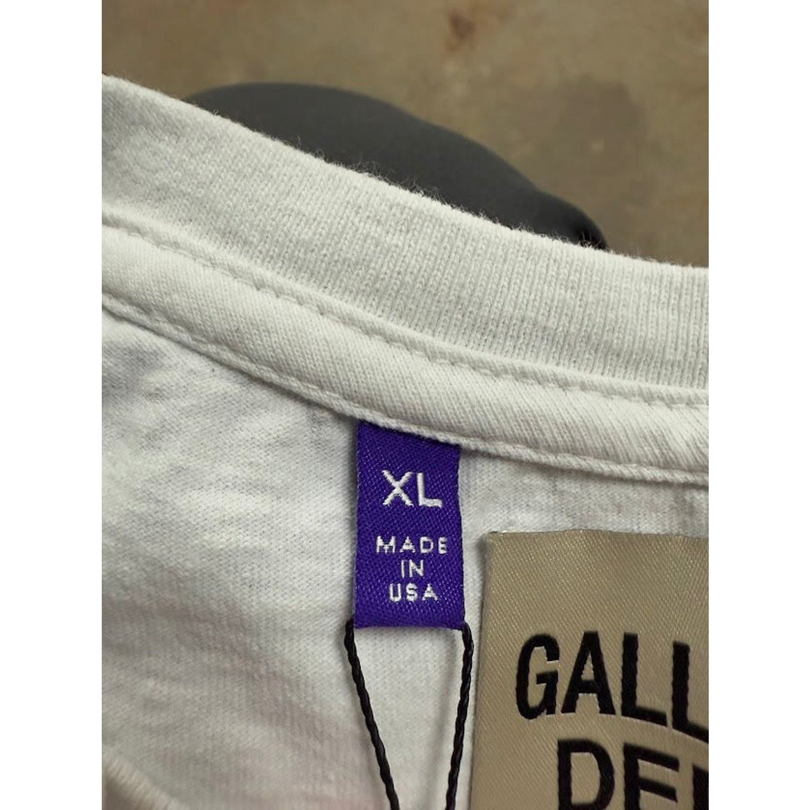 Gallery Dept. Gallery Dept Tee White Its A Riot Used XL Size US XL / EU 56 / 4 - 3 Thumbnail