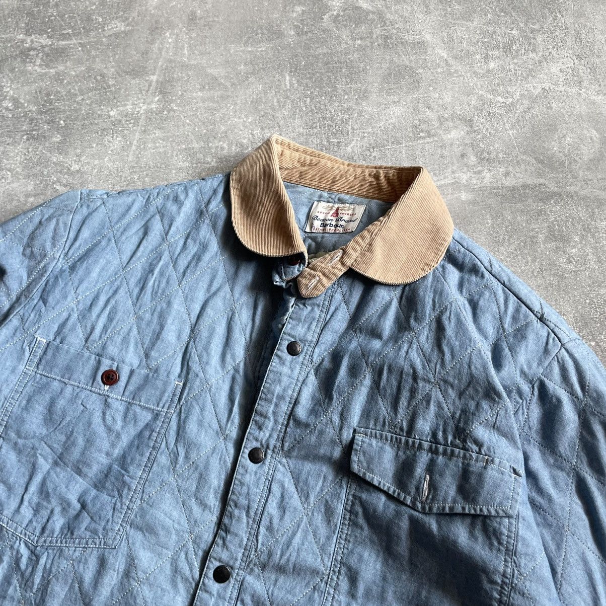 Barbour Campbell indigo barbour quilted south shields beacon brand Size US S / EU 44-46 / 1 - 6 Thumbnail
