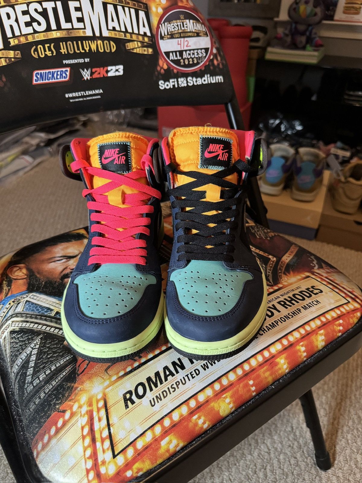 Jordan Brand Jordan 1 Retro High Tokyo Bio Hack Size US 8.5 / EU 41-42 - 2 Thumbnail
