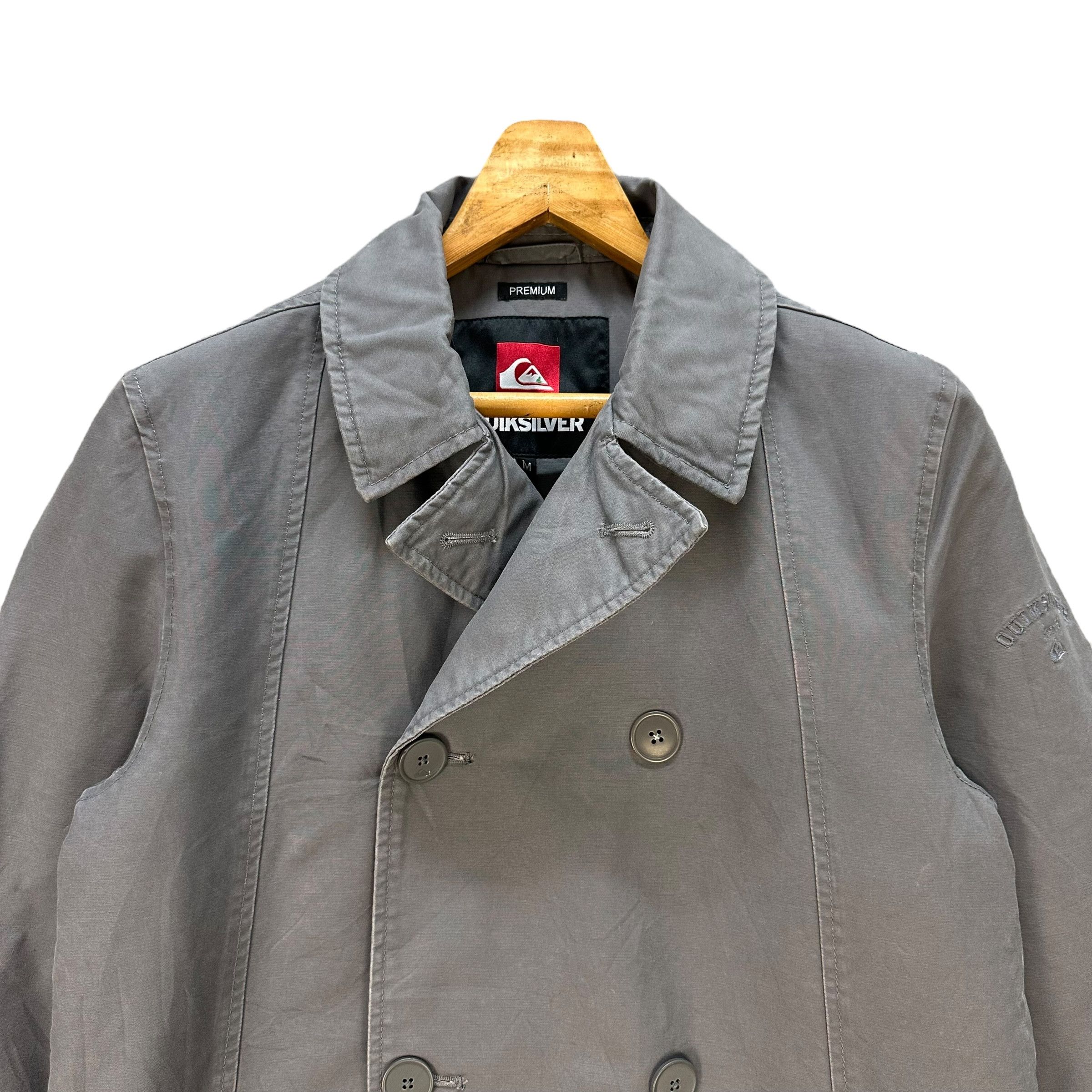 Quiksilver QUIKSILVER Double Breasted Cotton Casual Jacket #A75-1818 Size US M / EU 48-50 / 2 - 2 Thumbnail