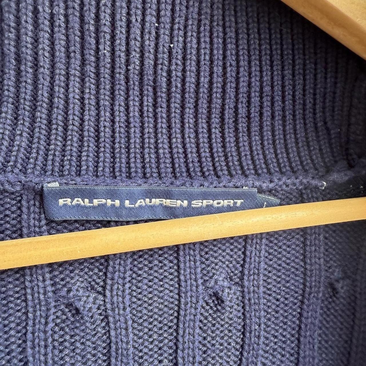 Polo Ralph Lauren Ralph Lauren Womans Cable Knit Navy Size M / US 6-8 / IT 42-44 - 4 Thumbnail