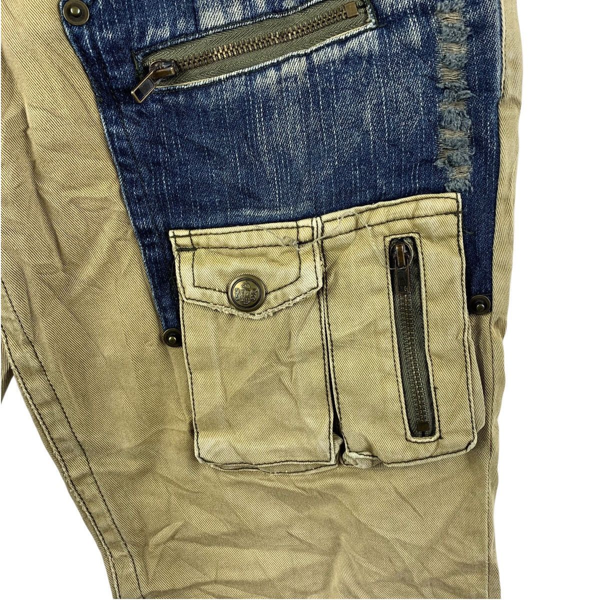 If Six Was Nine × Japanese Brand SLOW HAND JAM Hybrid cargo pants Size US 30 / EU 46 - 8 Thumbnail