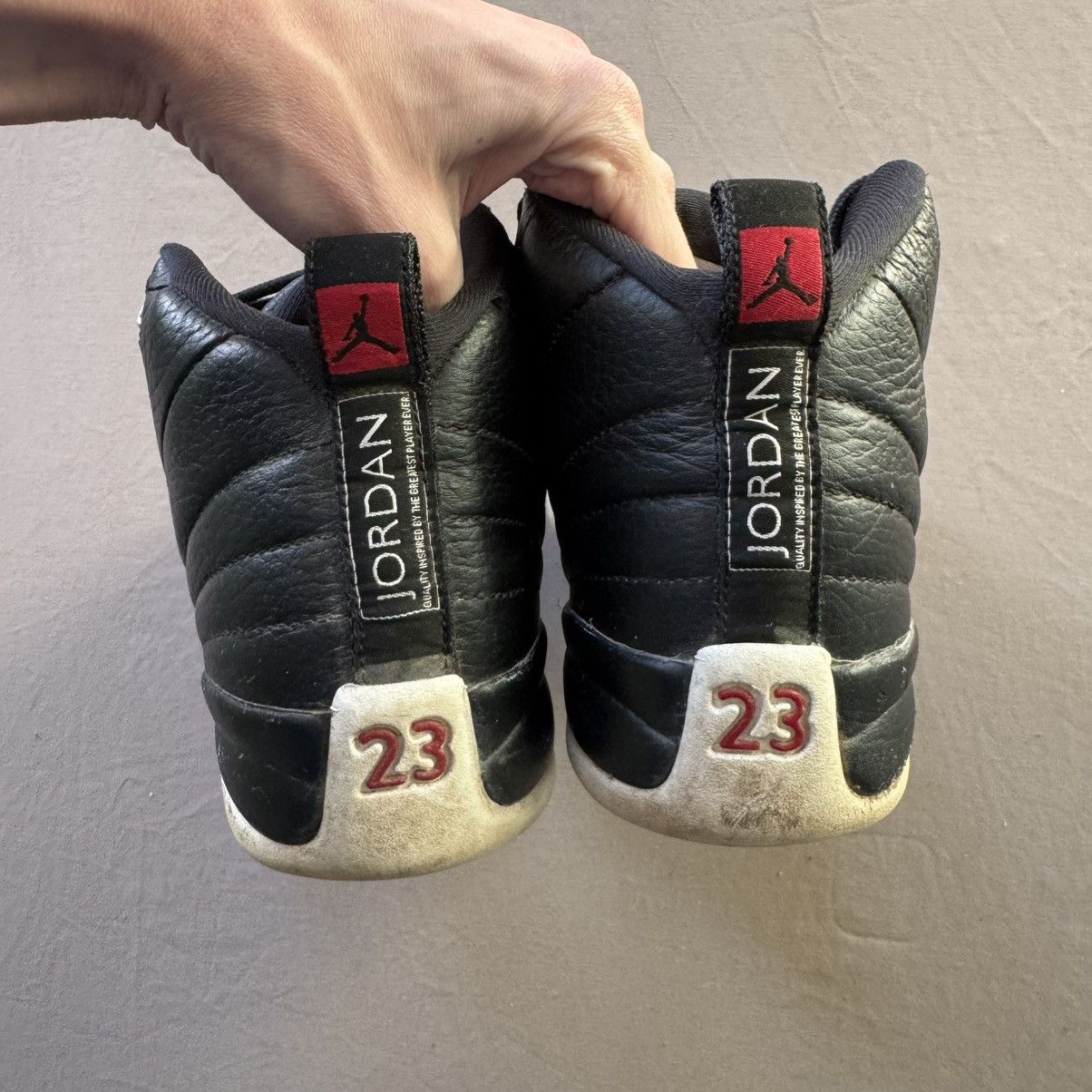 Jordan Brand × Vintage Air Jordan 12 Retro “Playoffs” Sneakers Size US 6.5 / EU 39-40 - 5 Thumbnail