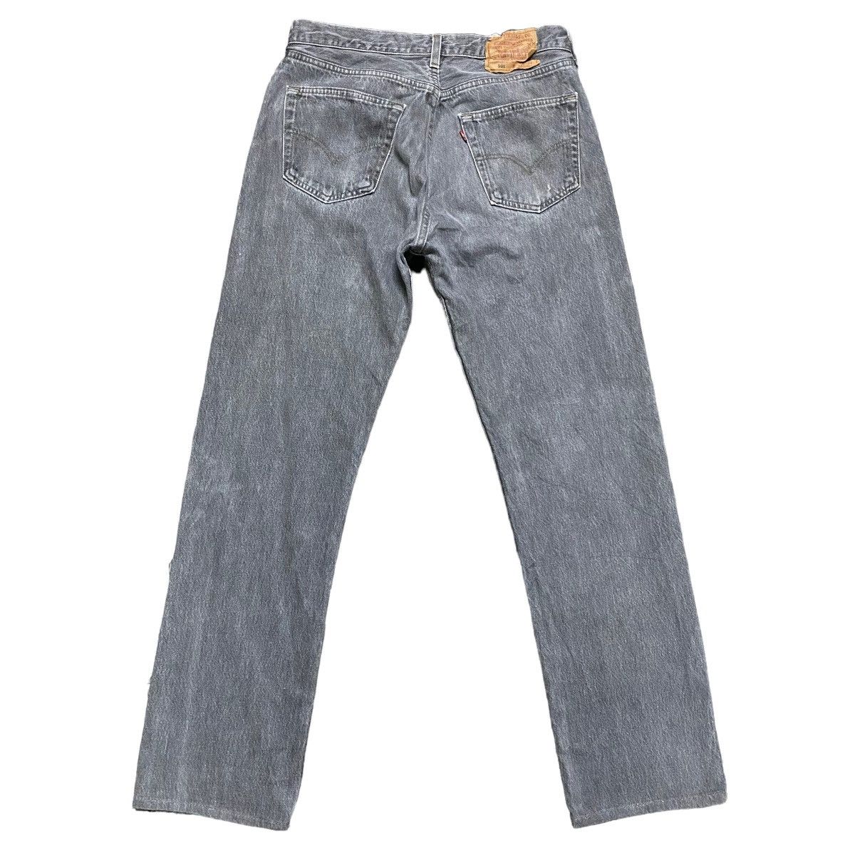 Levi's Vintage 90s Levis 501 Charcoal Jeans 32x31 Made in USA Size US 32 / EU 48 - 2 Thumbnail