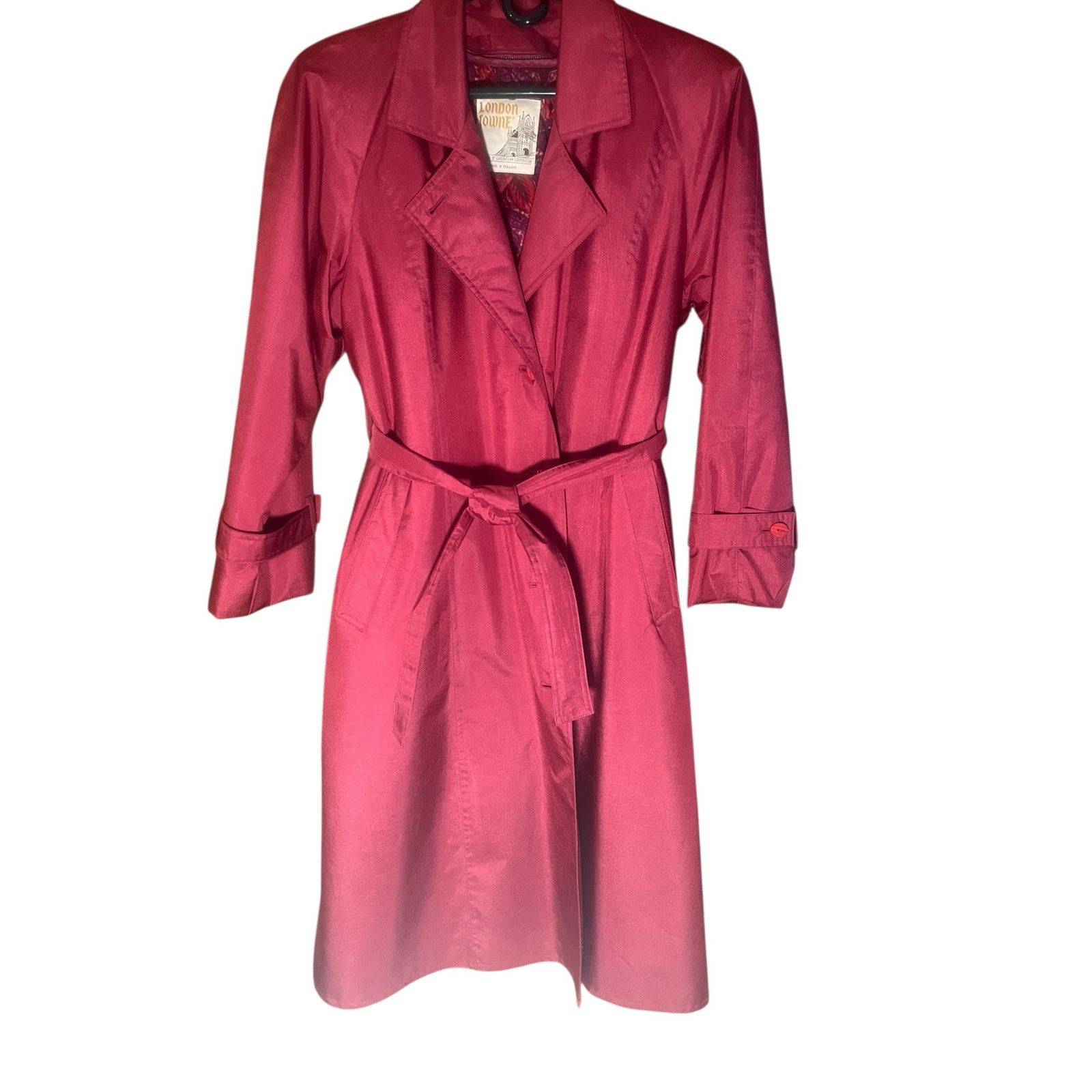Vintage London Fog London Towne Trench Coat 8 P