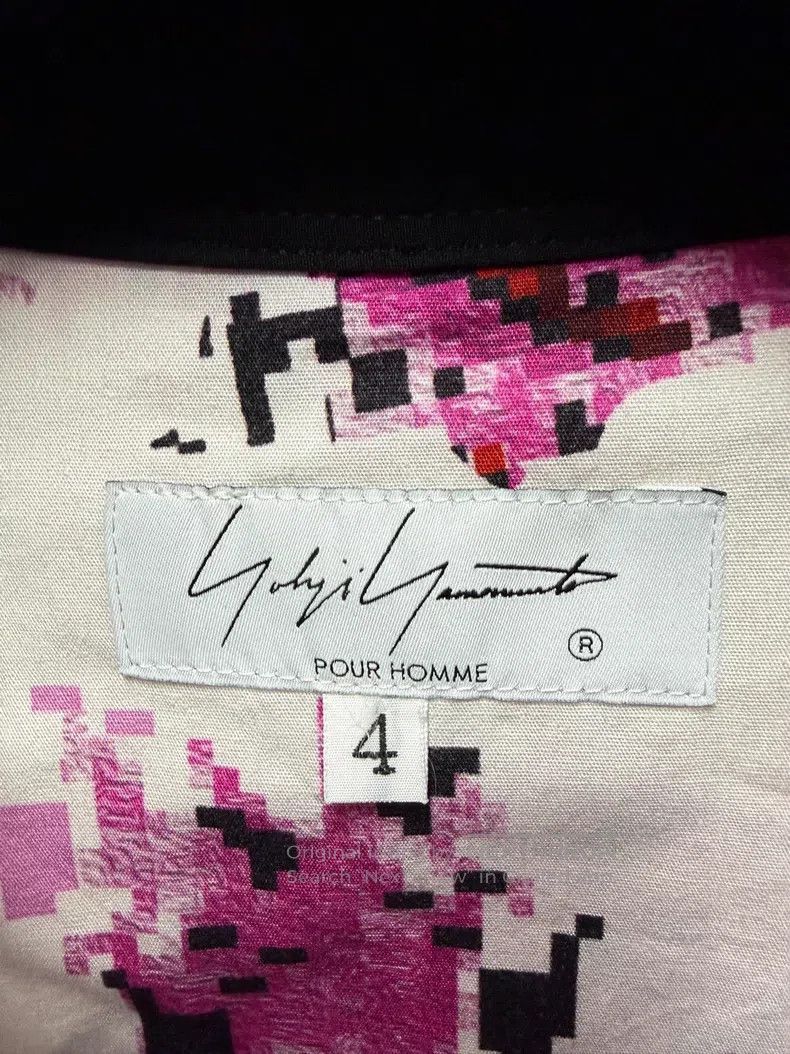 Yohji Yamamoto YOHJI YAMAMOTO Mosaic Flower Bud Loose Shirt Size US XL / EU 56 / 4 - 5 Thumbnail