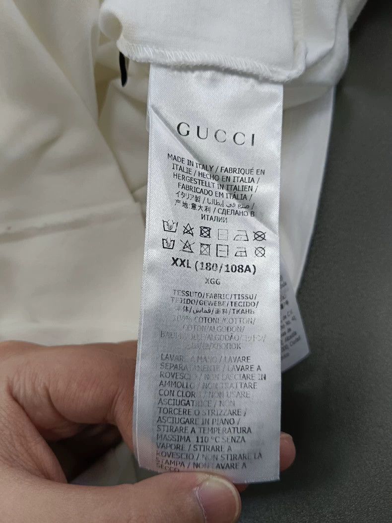 Gucci Gucci Classic logo short-sleeved T-shirt 2504-Nextarrow Size US XXL / EU 58 / 5 - 4 Thumbnail