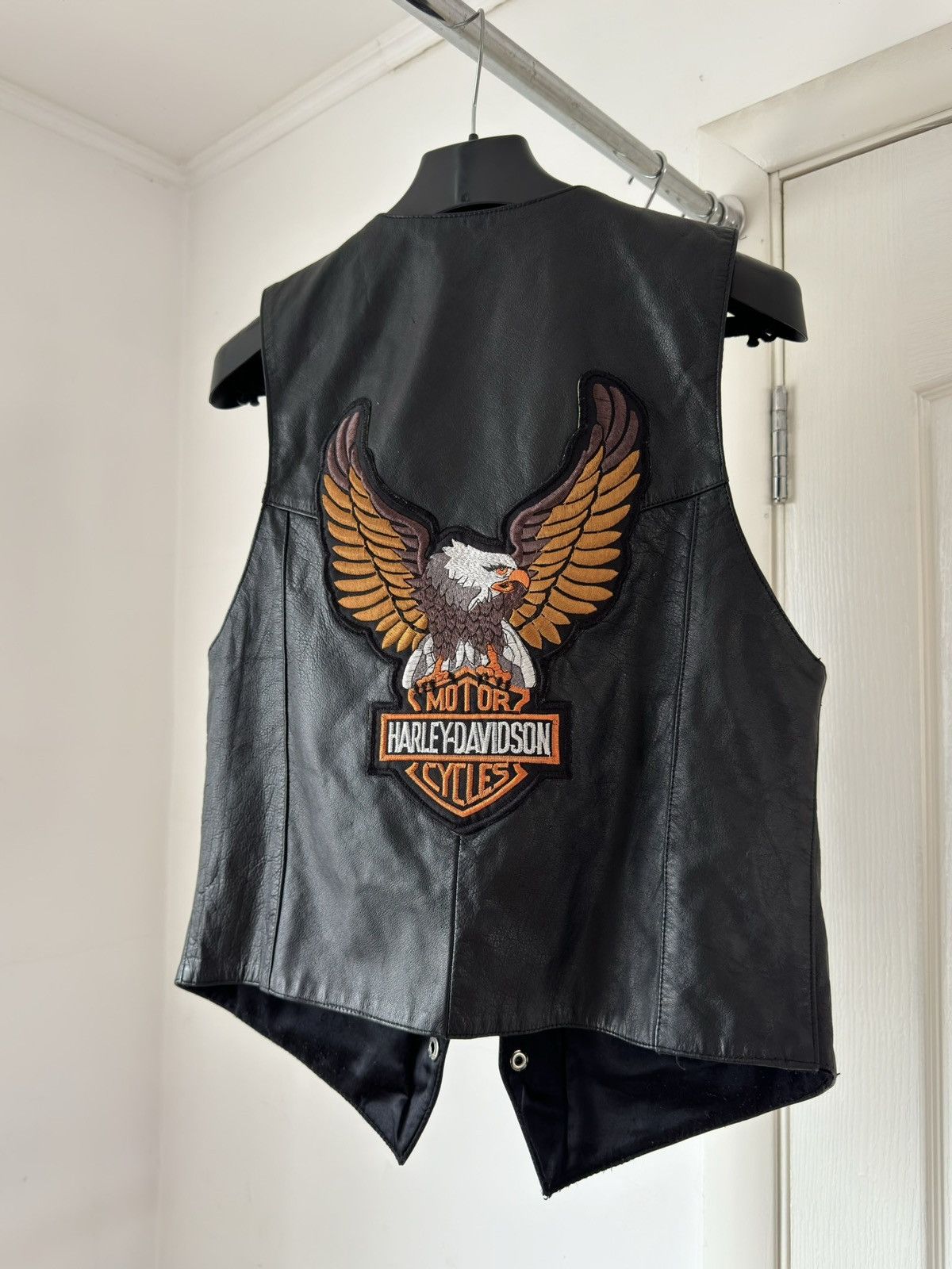 Harley Davidson VTG Harley Davidson Embroidered Logo Vest Size US S / EU 44-46 / 1 - 2 Thumbnail