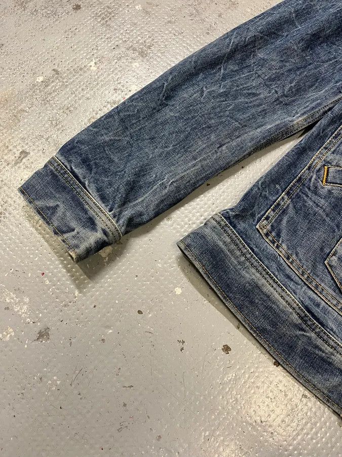 Dolce & Gabbana 2000s Dolce & Gabbana Raw Blue Denim Jacket Size US M / EU 48-50 / 2 - 6 Thumbnail
