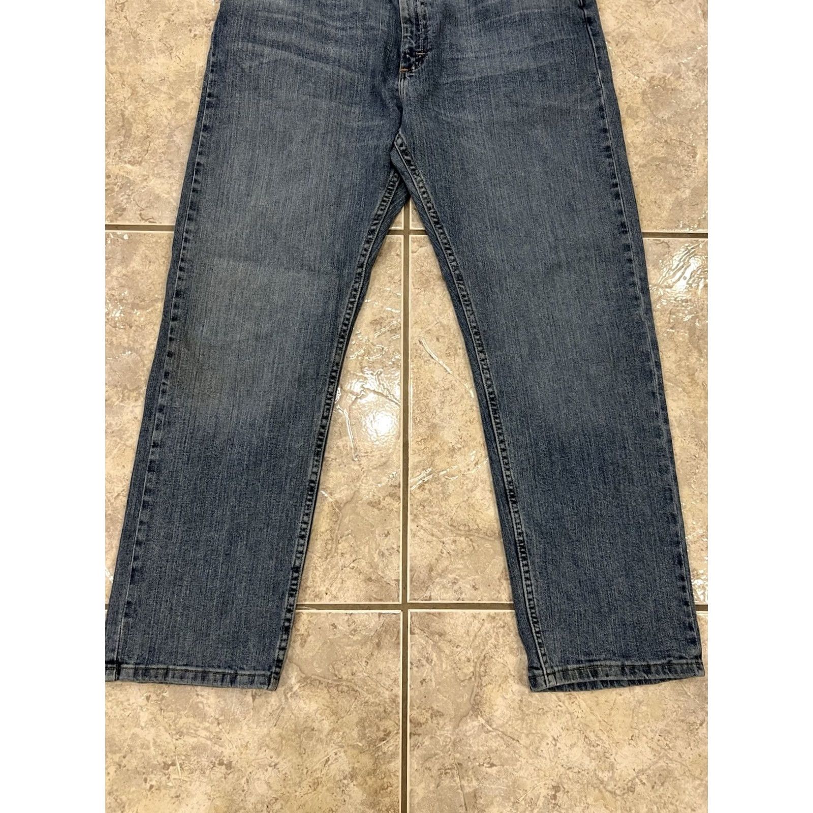Wrangler VINTAGE Wrangler Jeans 36X29 Denim Blue 5-Pocket Straight Regular Men’s Size US 36 / EU 52 - 6 Thumbnail