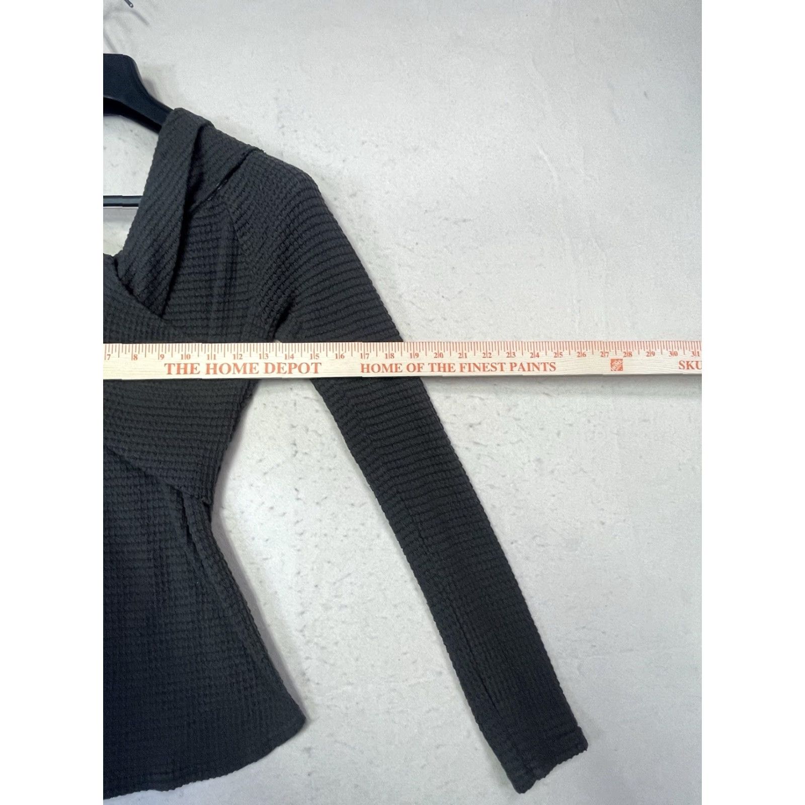 Free People Free People Blouse Long Sleeve V-Neck Jersey Top Women M Brown Belle Size M / US 6-8 / IT 42-44 - 3 Thumbnail
