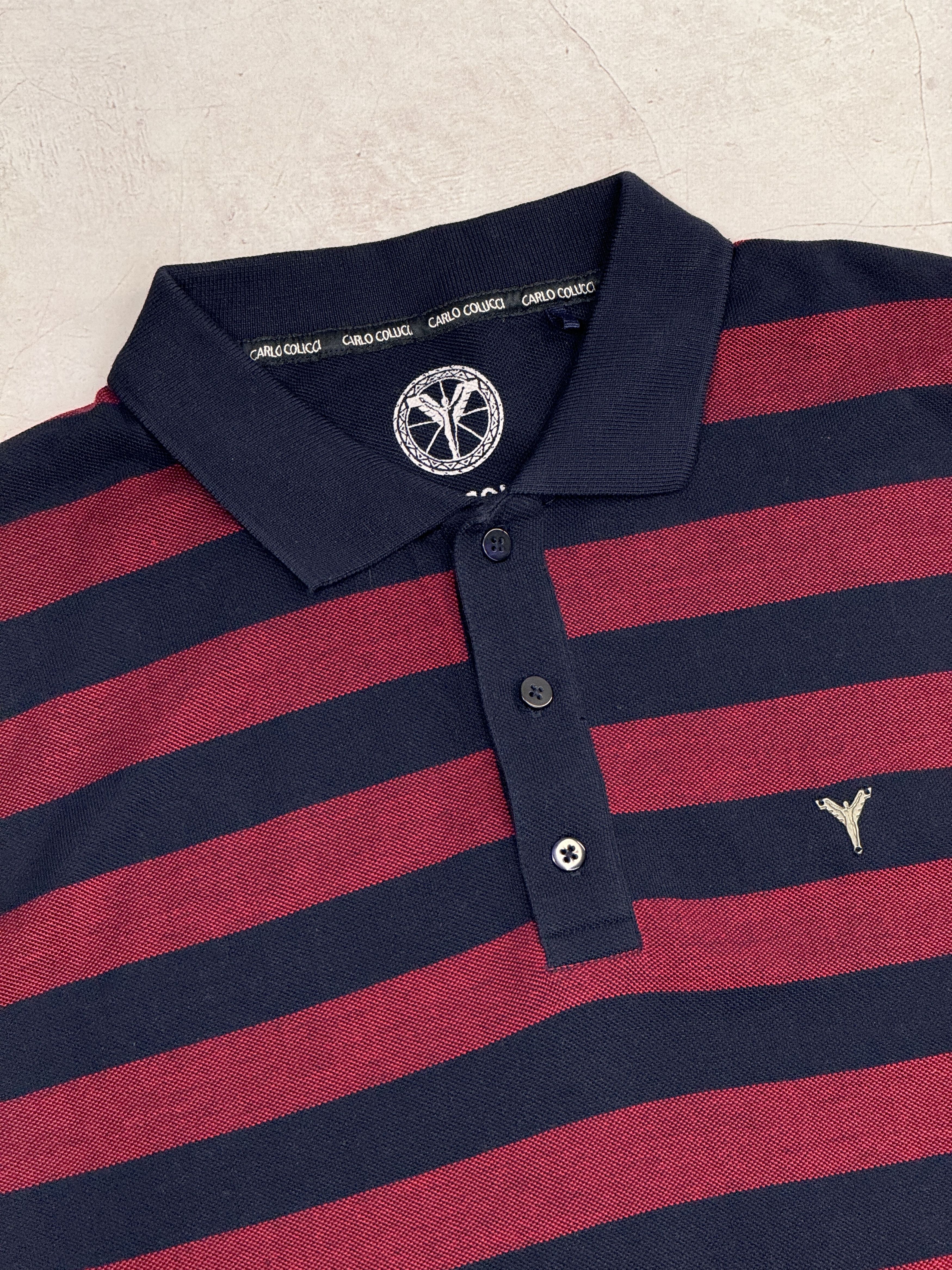 Carlo Colucci × Designer Carlo Colucci Polo T-Shirt Long Sleeve Size US M / EU 48-50 / 2 - 5 Thumbnail