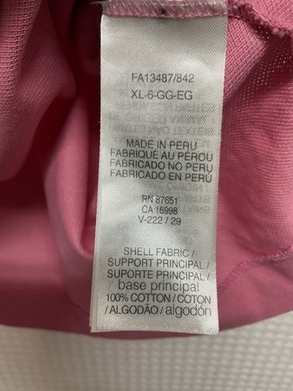 Lacoste New without tags Lacoste Classic Fit Pink Polo Shirt Men XL Size US XL / EU 56 / 4 - 3 Thumbnail
