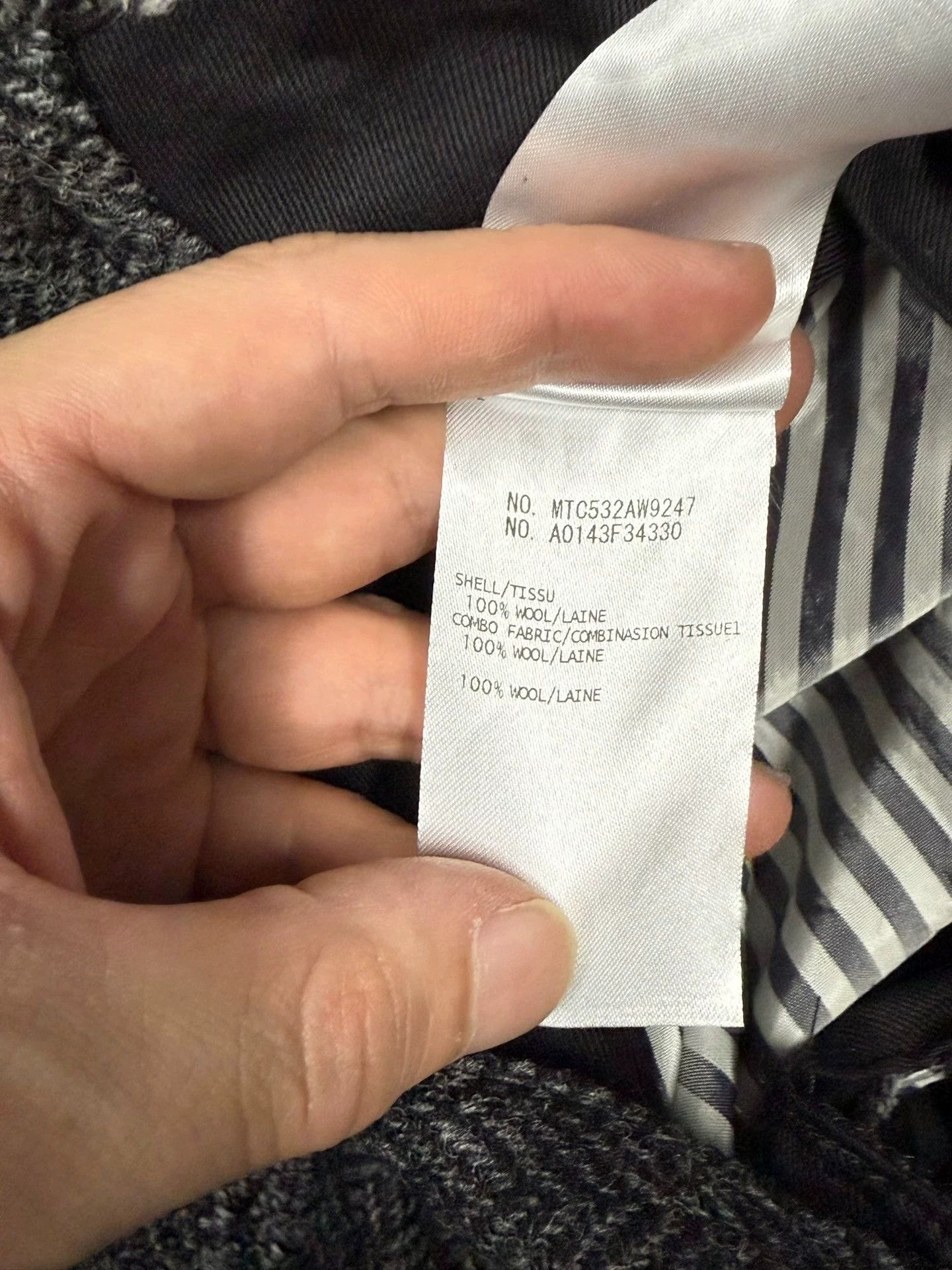 Thom Browne Thom Browne Men's Runway Colorblocked Raw Wool Trousers 0 Size US 28 / EU 44 - 5 Thumbnail