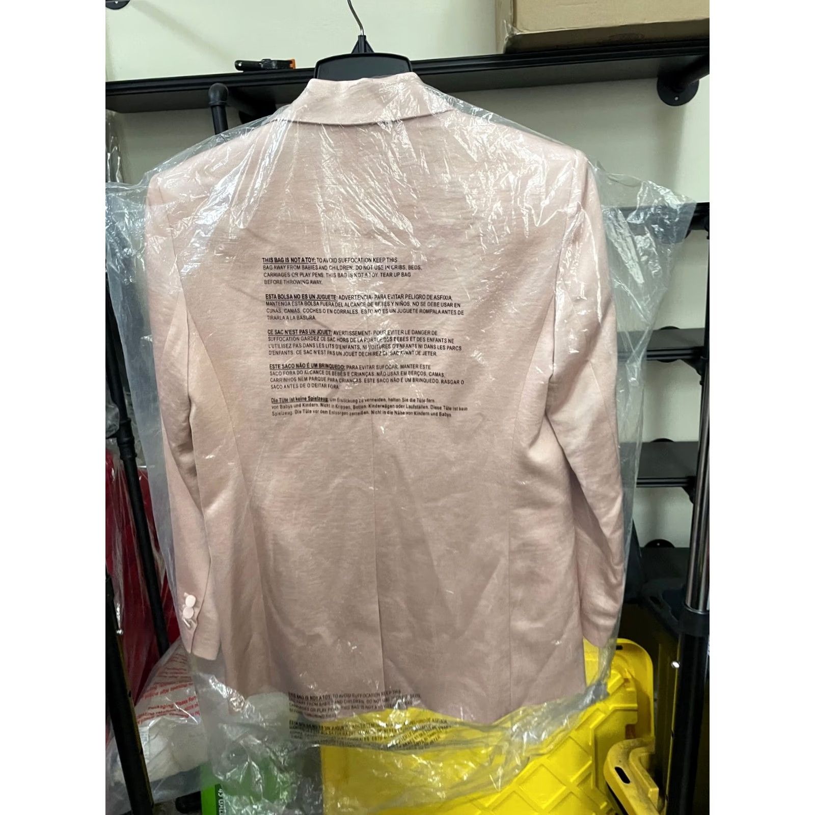 Kenneth Cole Kenneth Cole Rose XS Suit Jacket Size 34R - 5 Thumbnail