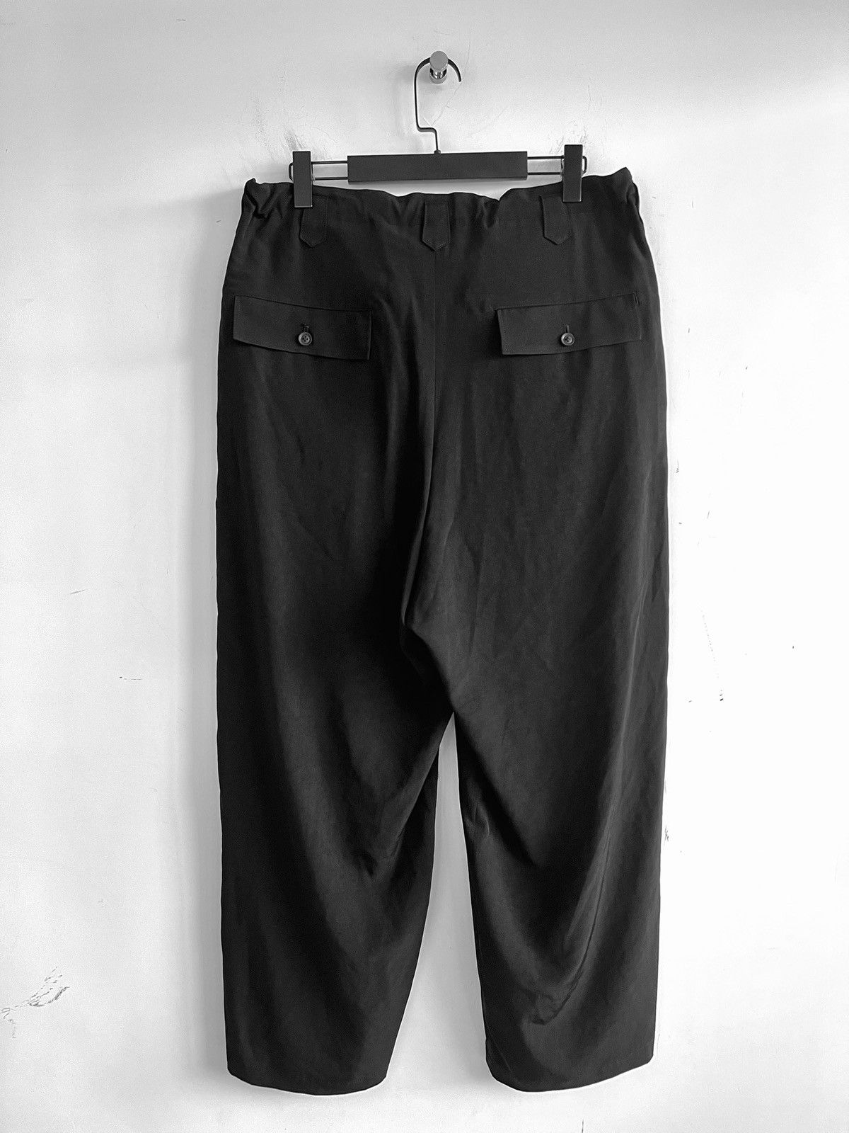 Yohji Yamamoto Yohji Yamamoto Pour Homme - Ta/TUXEDO WIDE LOOP PANTS Size US 30 / EU 46 - 2 Thumbnail