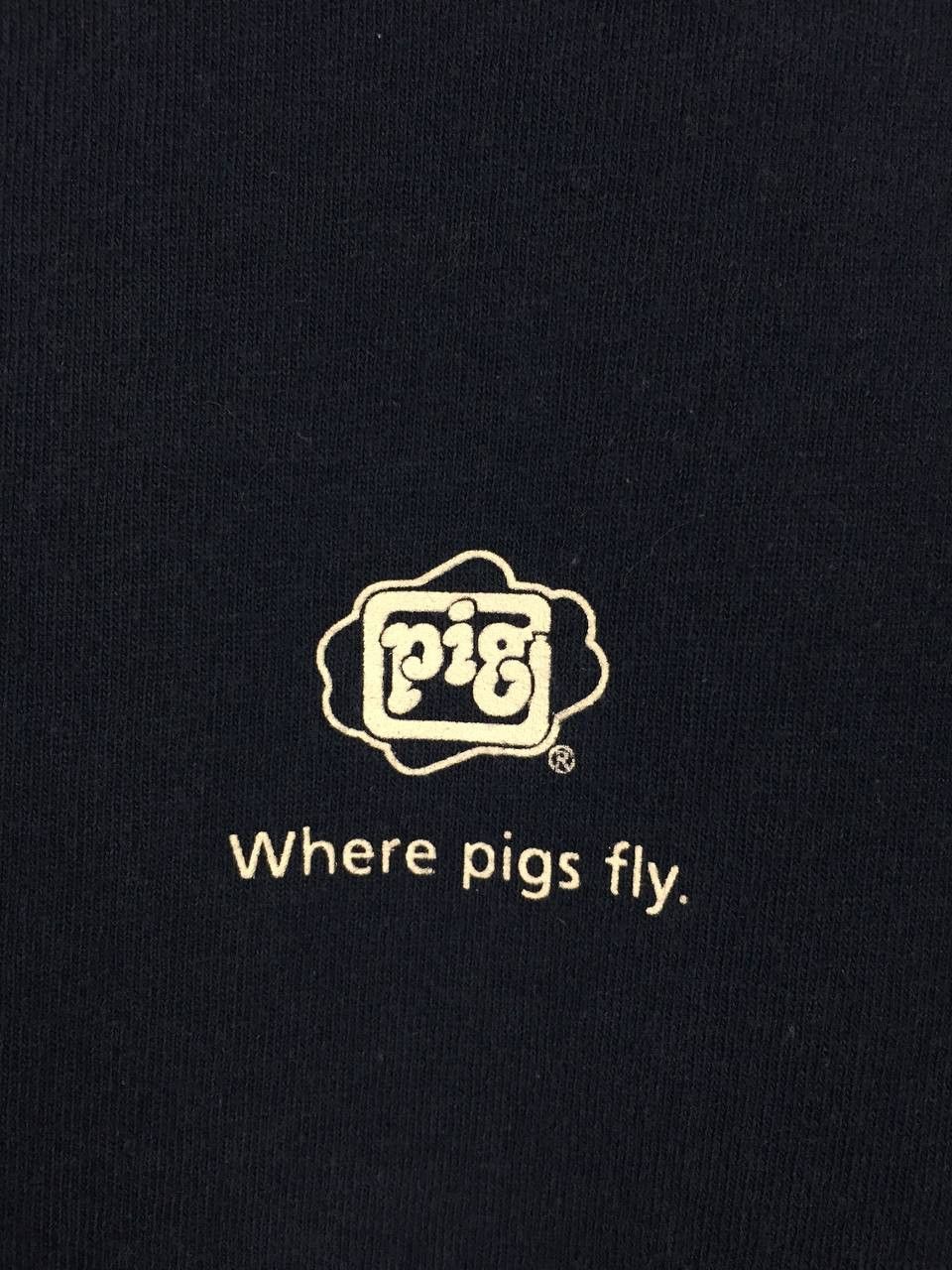 Vintage New Pig Corp Where Pigs Fly Industrial Workwear Promo Tee Size US XL / EU 56 / 4 - 6 Thumbnail