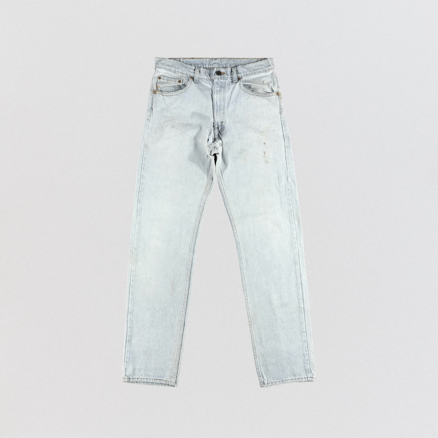 Levi's × Vintage Vintage 90s Light Wash Levis 505 Jeans-JM2408 Size US 33 - 1 Thumbnail