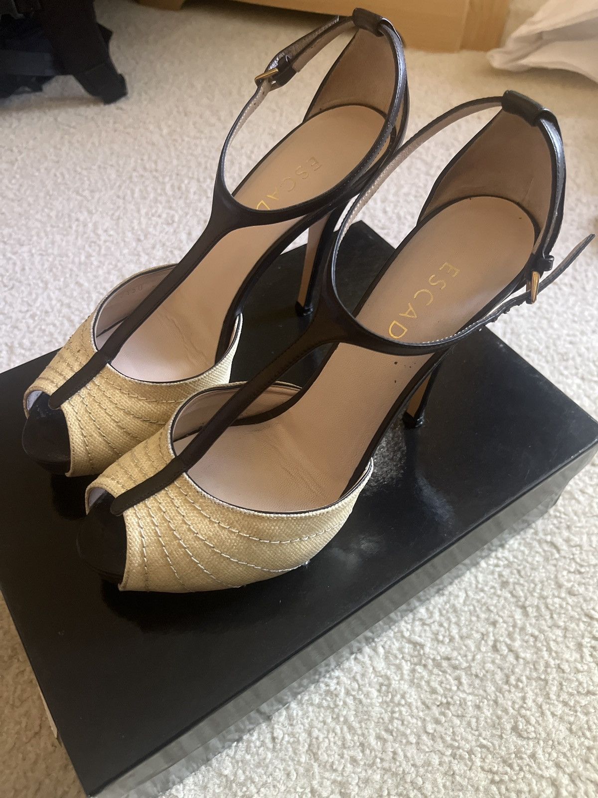 Escada Escada Spectato Sandal Size US 9 / IT 39 - 5 Thumbnail