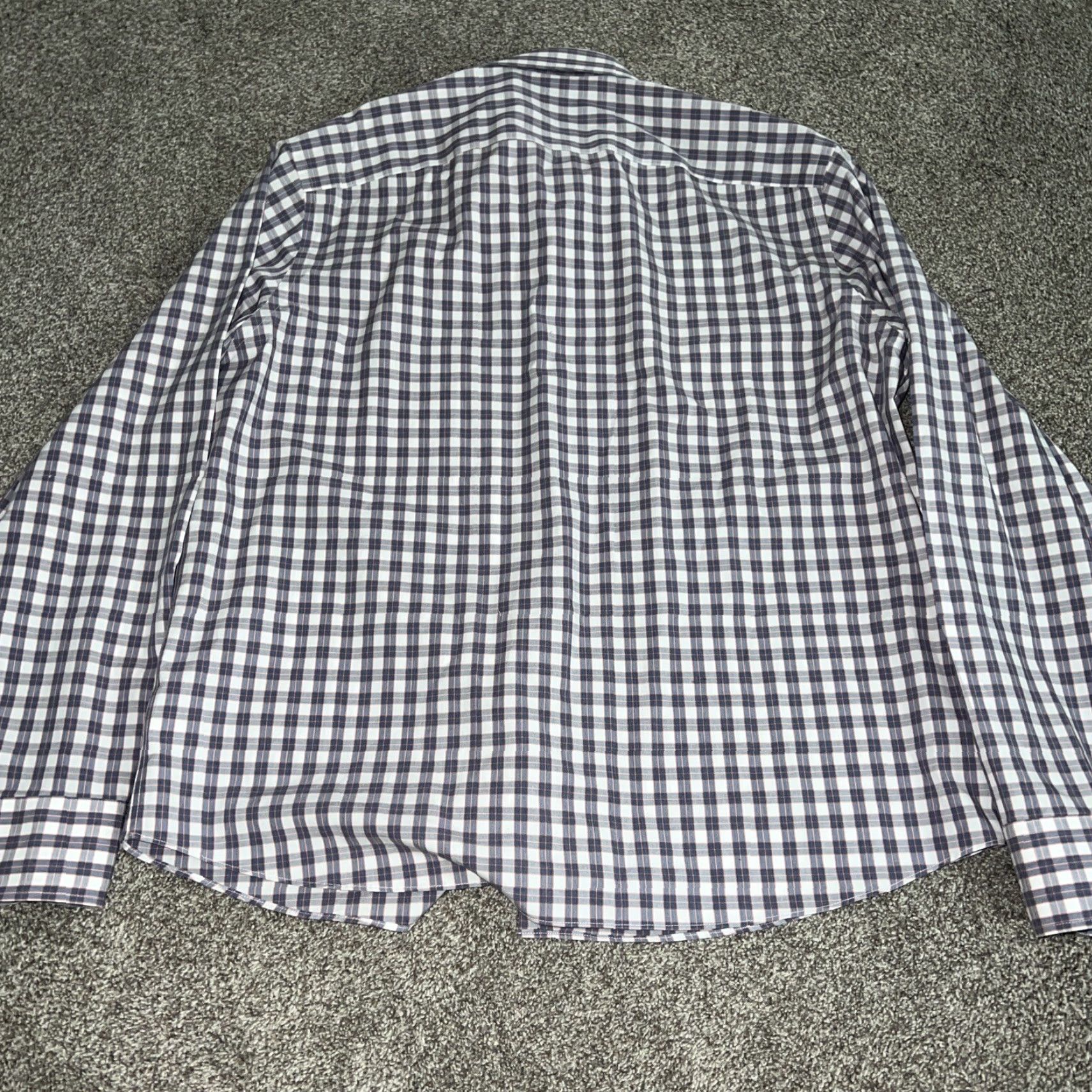 UNTUCKit UNTUCKit Purple Plaid Button-Up Shirt Mens L Size US L / EU 52-54 / 3 - 4 Thumbnail