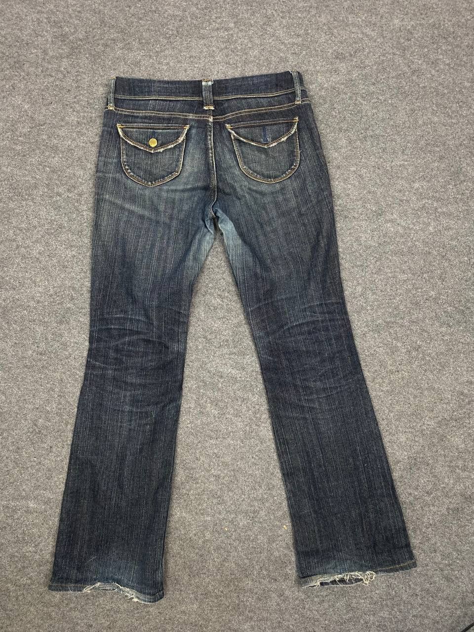 Japanese Brand uniqlo japanese brands bootcut flare denim Size 34" / US 12 / IT 48 - 1 Thumbnail