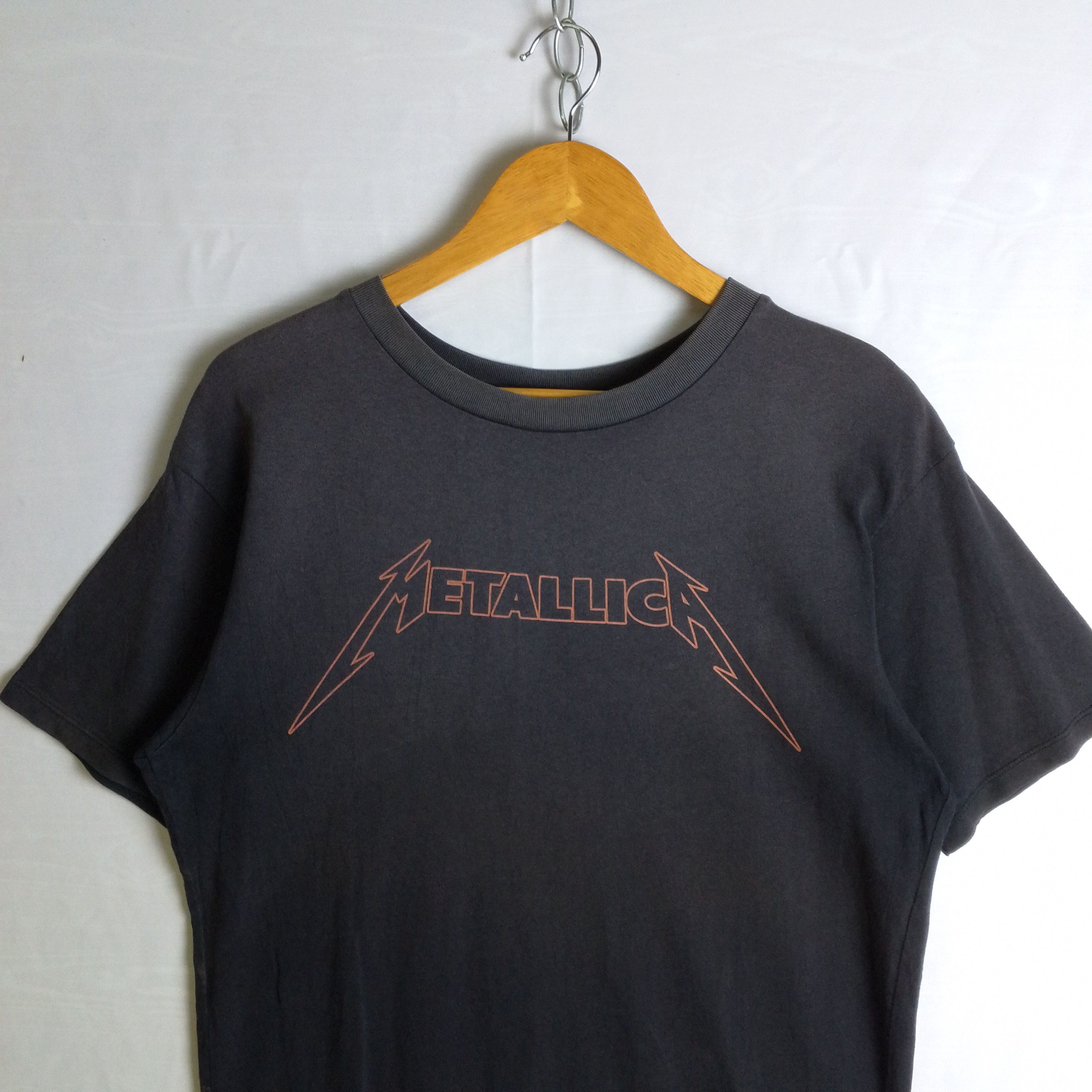 Band Tees Vintage Metallica Pushead Flaming Skull Band Tees Size US L / EU 52-54 / 3 - 5 Thumbnail