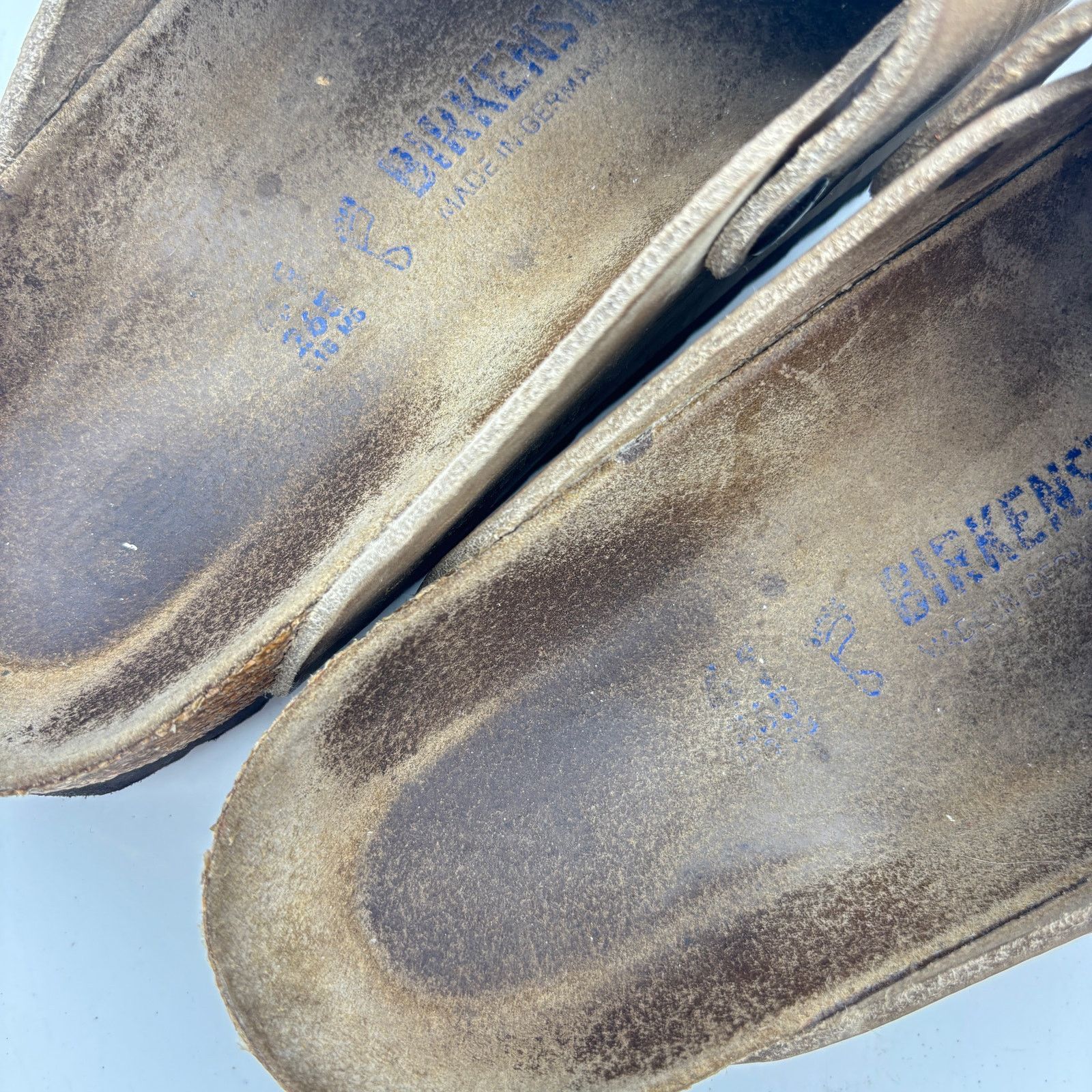 Birkenstock Birkenstock Boston Mule Clogs Leather Slides Mens 41 (8-8.5) Size US 8 / EU 41 - 9 Thumbnail