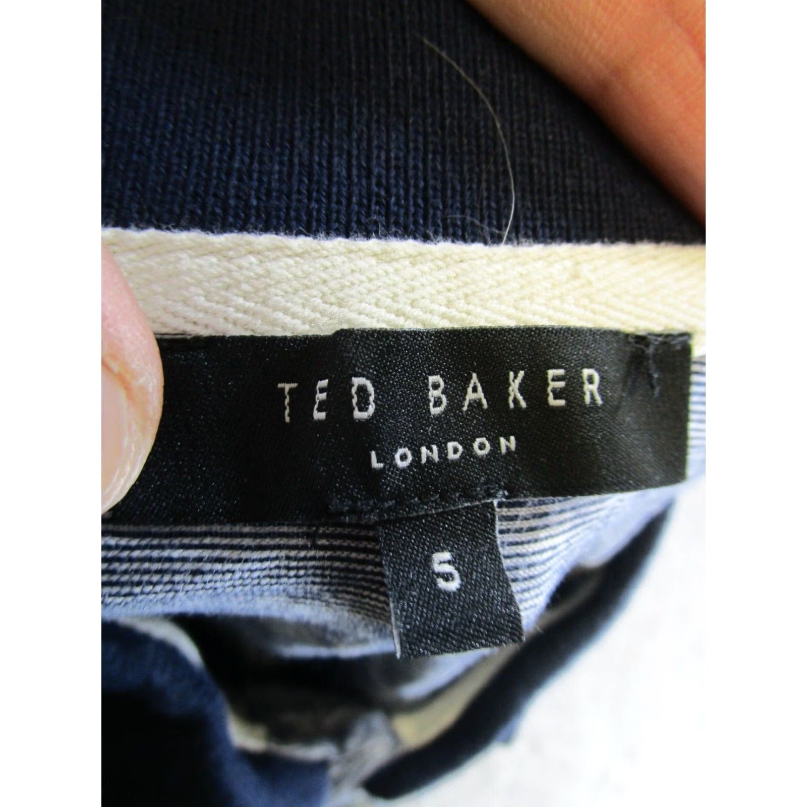 Ted Baker VINTAGE Ted Baker Polo Shirt Mens Small Gray Solid Cotton London Golf Size US S / EU 44-46 / 1 - 3 Thumbnail