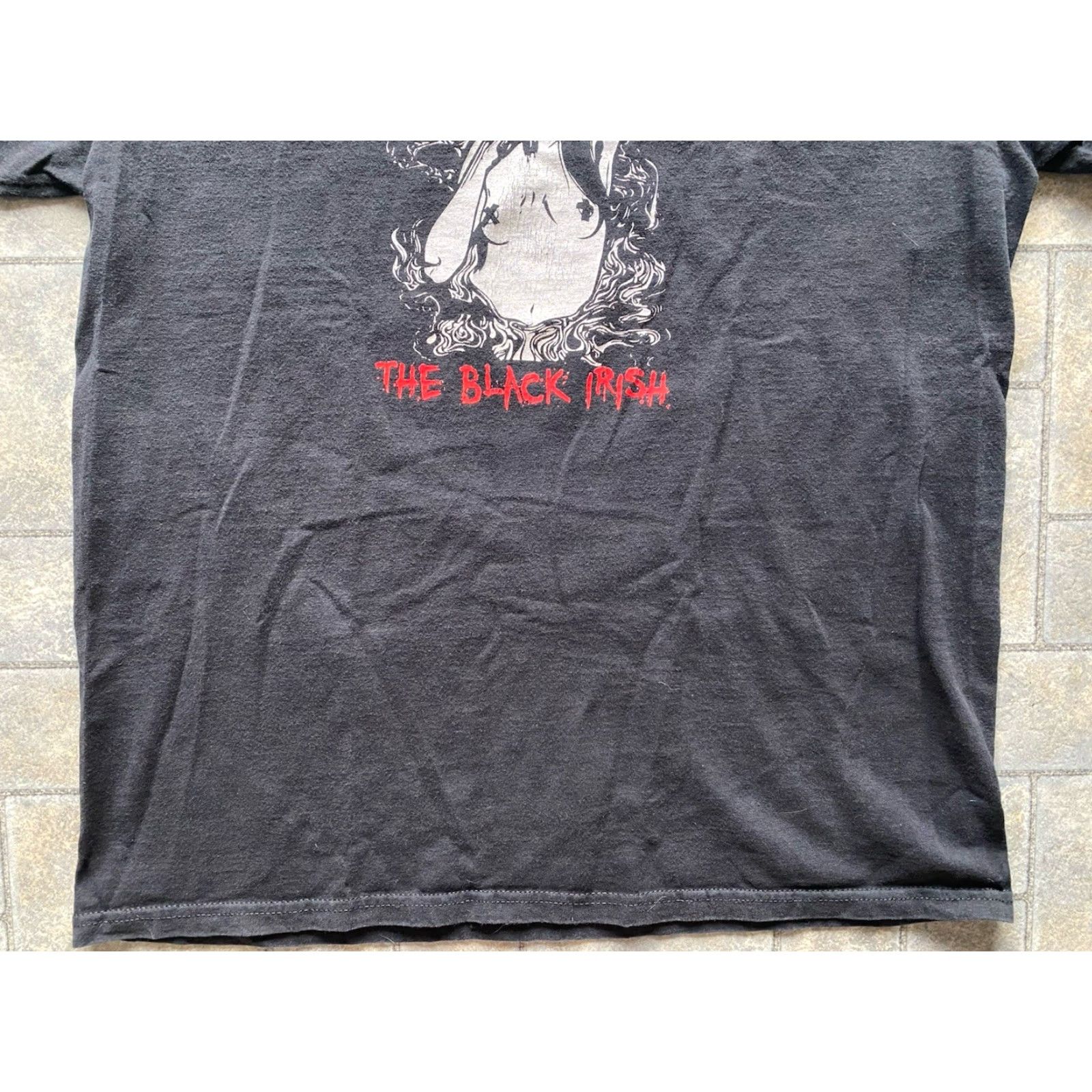 Anvil Anvil T Shirt The Mahones Irish Punk Rock Band Black Mens Large Short Sleeve Band Music Shirt L Size US L / EU 52-54 / 3 - 5 Thumbnail