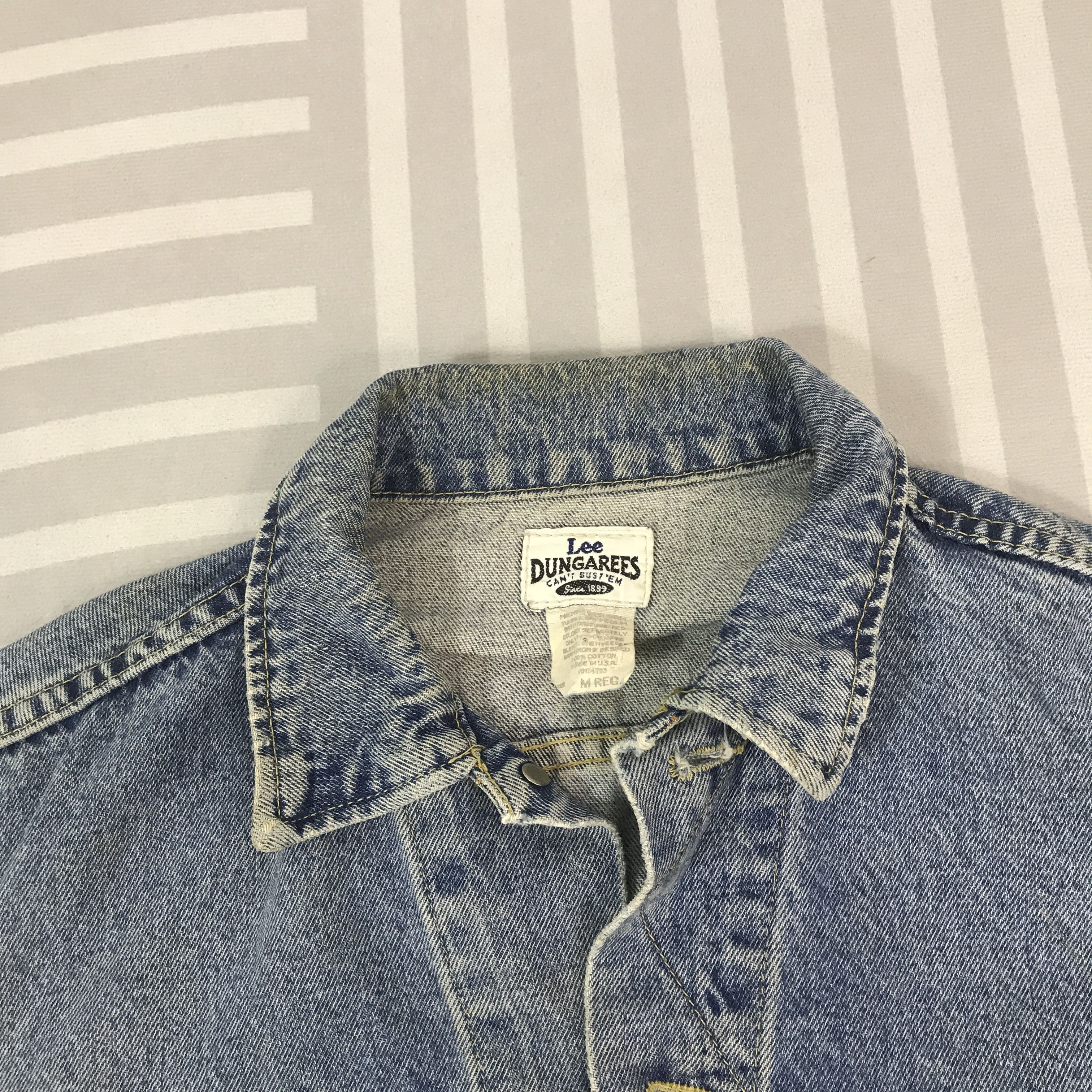 Lee Vintage Lee Dungarees tracker denim Jacket Size US L / EU 52-54 / 3 - 7 Thumbnail
