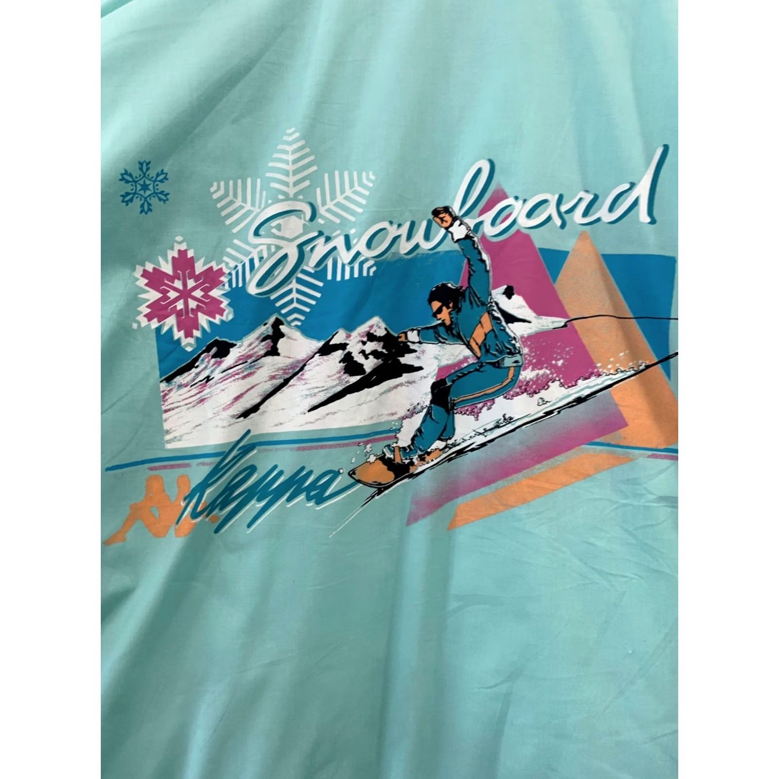 Kappa VINTAGE Kappa Ski Jacket Mens XL Blue 90s Made in Italy Winter Bomber Jacket Size US XL / EU 56 / 4 - 5 Thumbnail