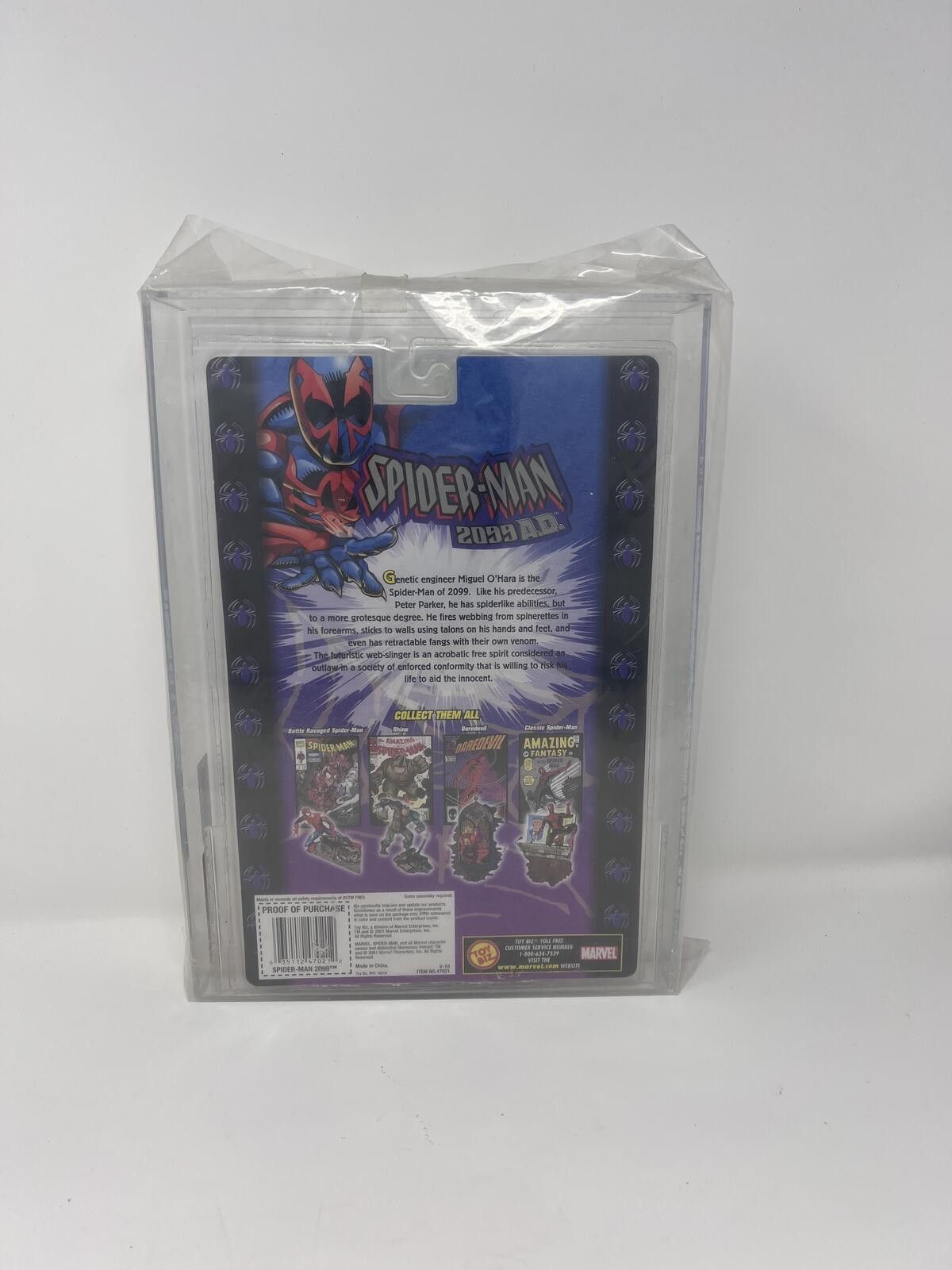 Marvel Comics Spider-Man 2099 AFA 85 Graded KB Exclusive Marvel Legends Size ONE SIZE - 5 Thumbnail