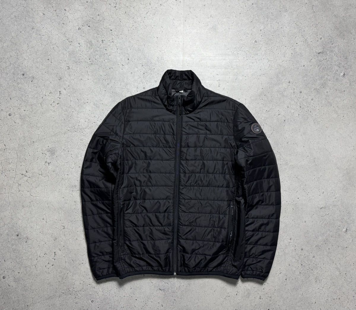 Napapijri Napapijri Full Zip Micro Down Pufffer Jacket Black Size US L / EU 52-54 / 3 - 1 Thumbnail