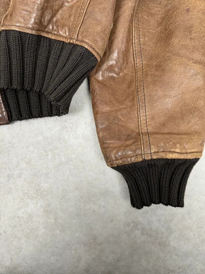 Daniele Alessandrini 2000s Daniele Alessandrini Brown Leather Jacket Size US M / EU 48-50 / 2 - 9 Thumbnail