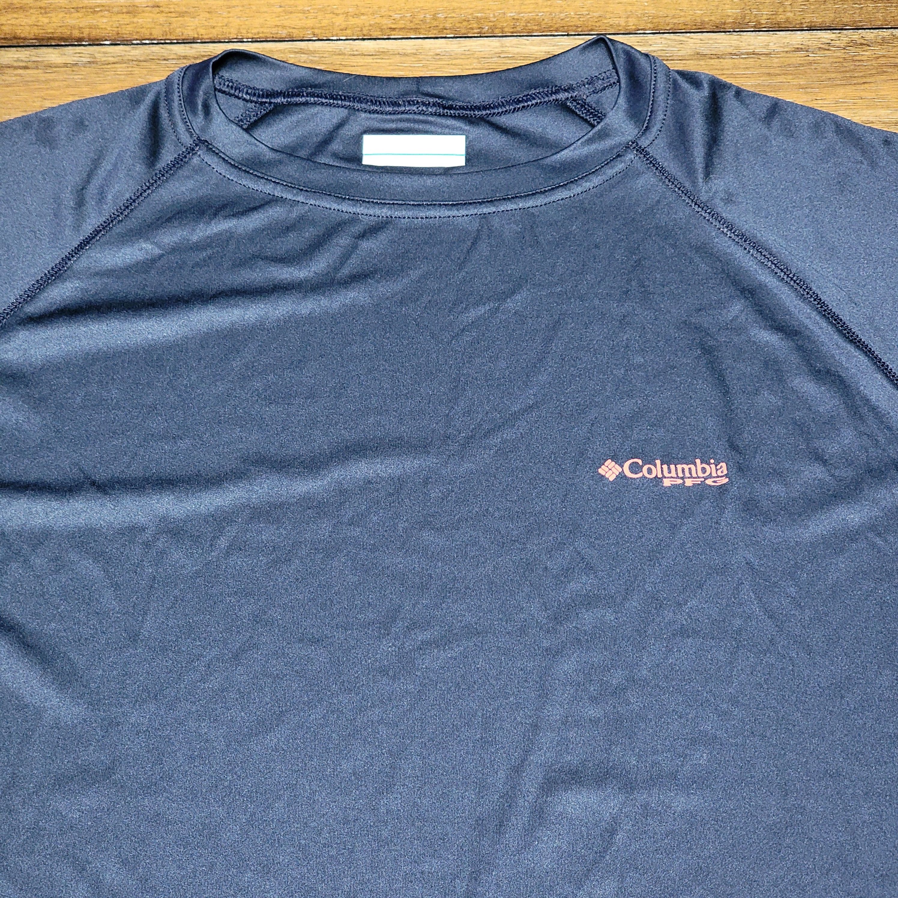 Columbia Columbia PFG LS Unisex Dark Blue Omni-Shade Tee - Size XL Size US XL / EU 56 / 4 - 2 Thumbnail