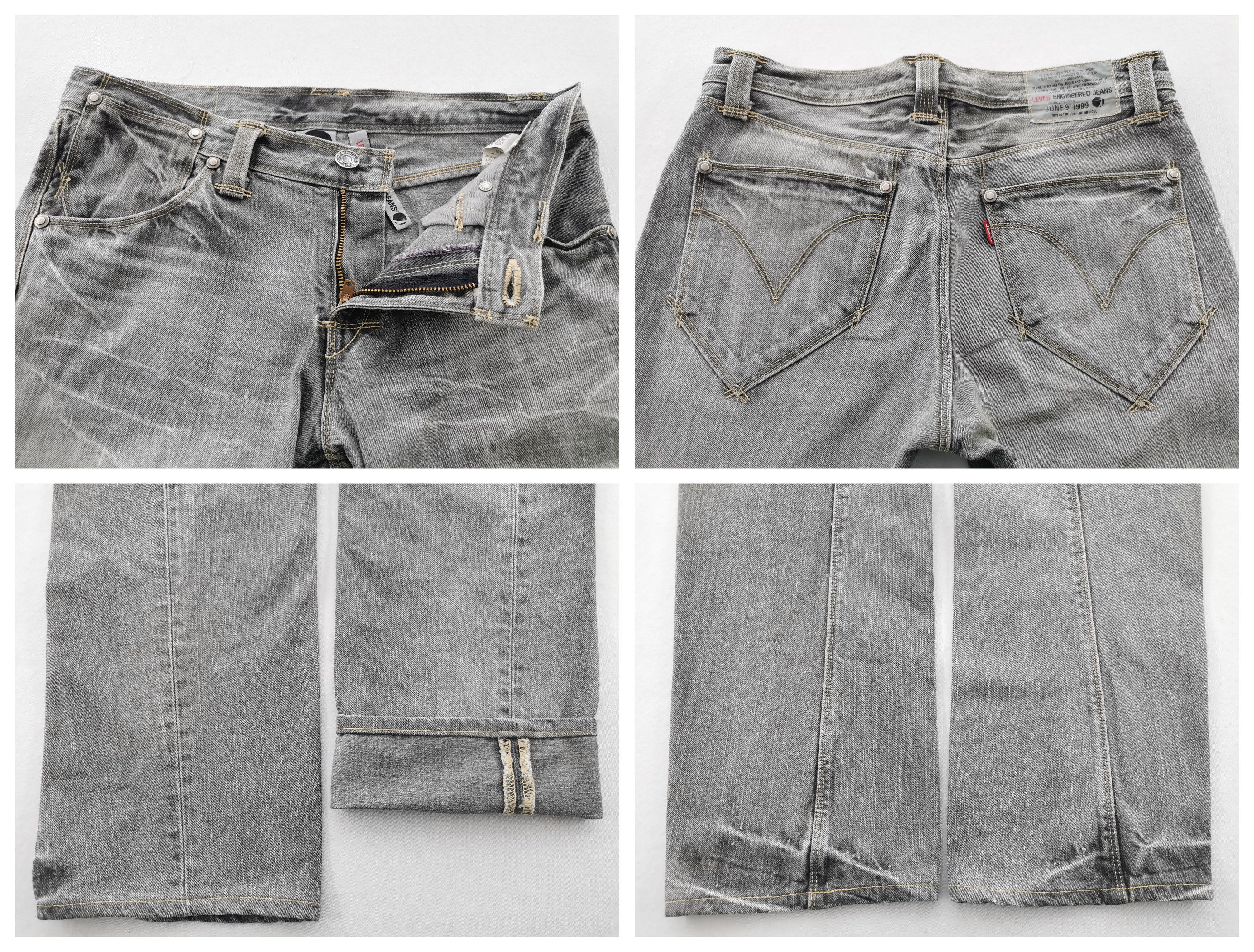 Levi's Vintage 90s Levis Enginereed Made In Japan Denim Size 33 Size US 33 - 8 Thumbnail