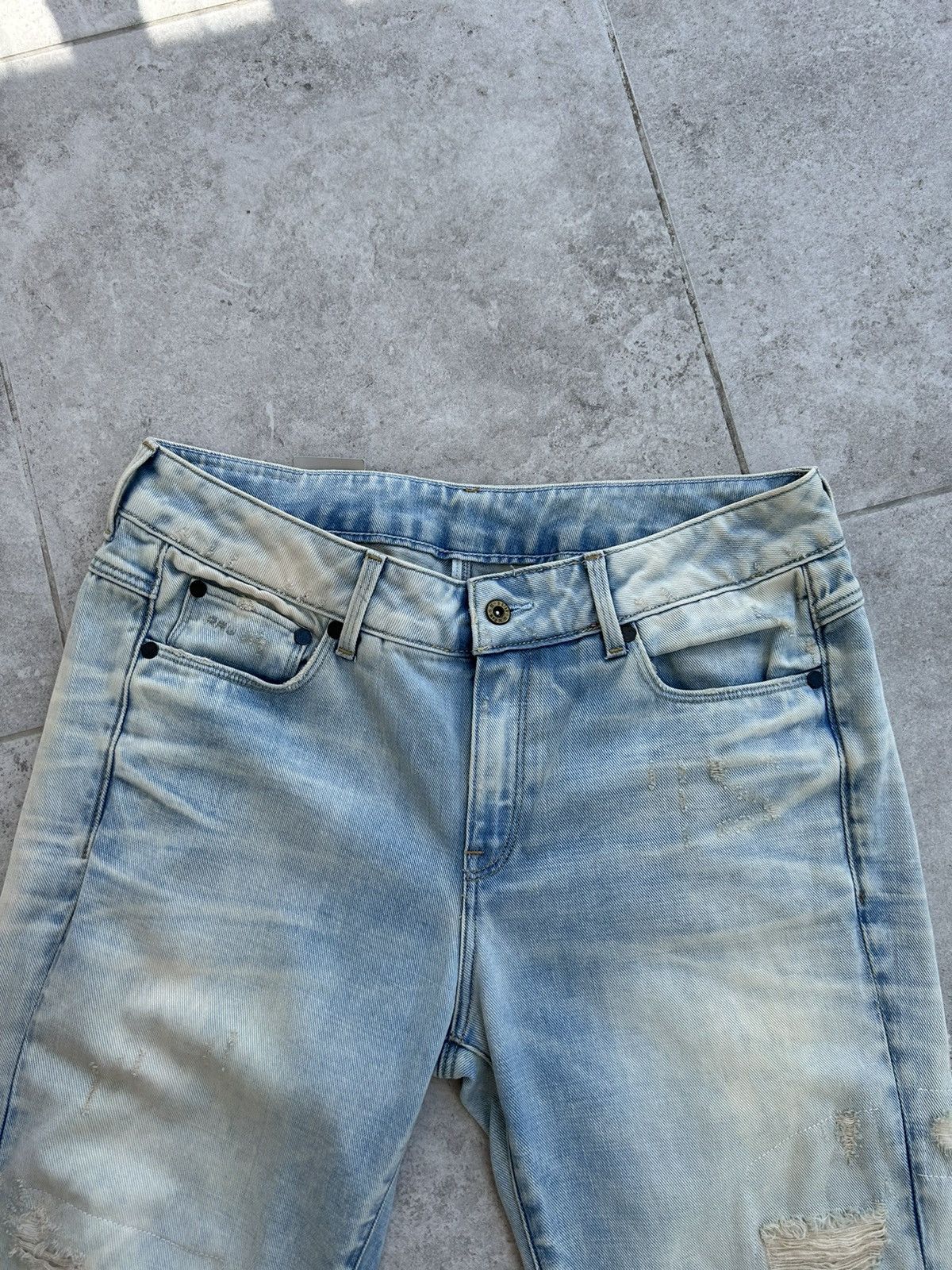 G-Star G Star Raw 3301 Boot Cut Exclusive Denim Pants Jeans Stretch Size US 32 / EU 48 - 7 Thumbnail