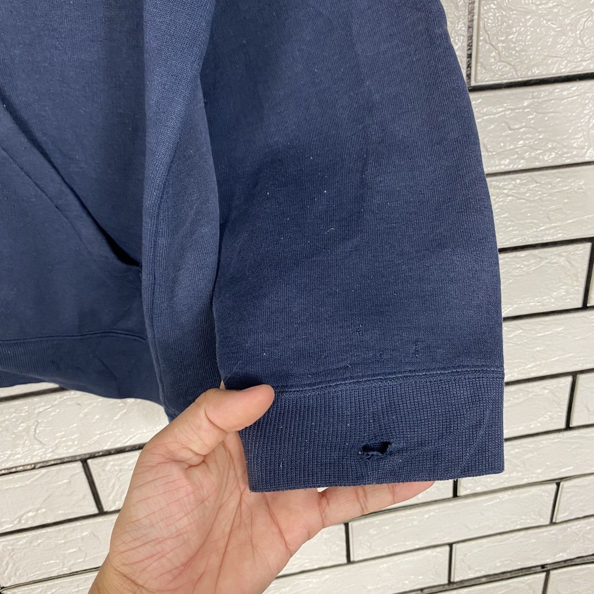 Japanese Brand 📌Vintage Zipper Sweater Peakaboo Surf Skatebord Big Logo Size US M / EU 48-50 / 2 - 15 Thumbnail