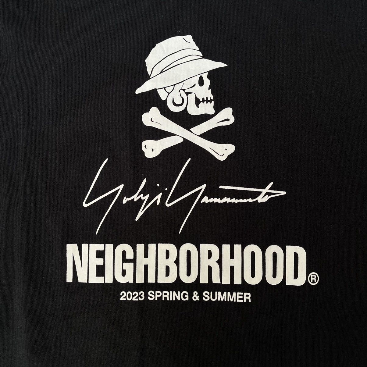 Yohji Yamamoto Neighborhood x Yohji Yamamoto FW22 S/S Skull T-Shirt Size US S / EU 44-46 / 1 - 3 Thumbnail